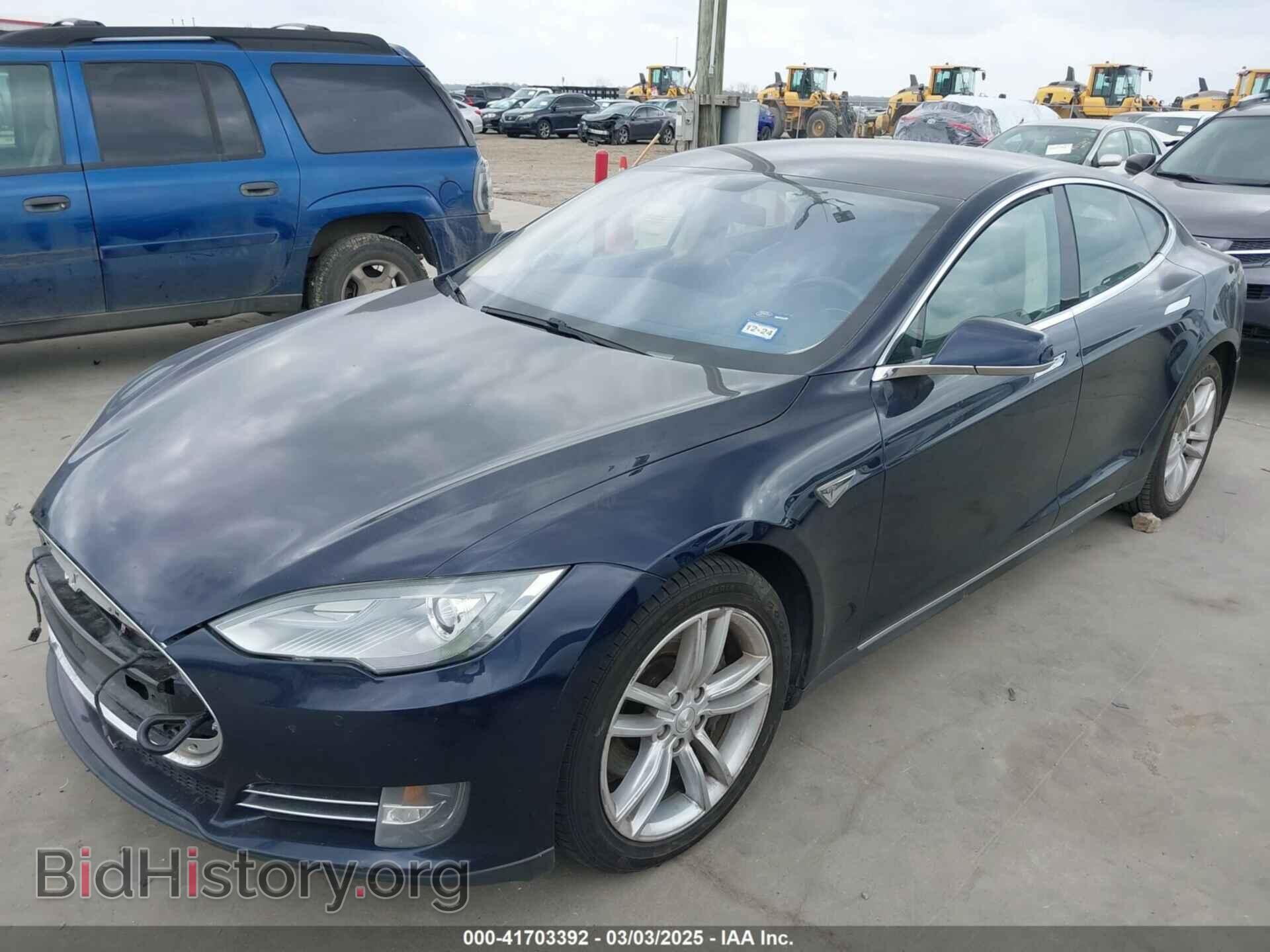 2014 TESLA MODEL S - VIN: 5YJSA1H19EFP51132 - Photo 2