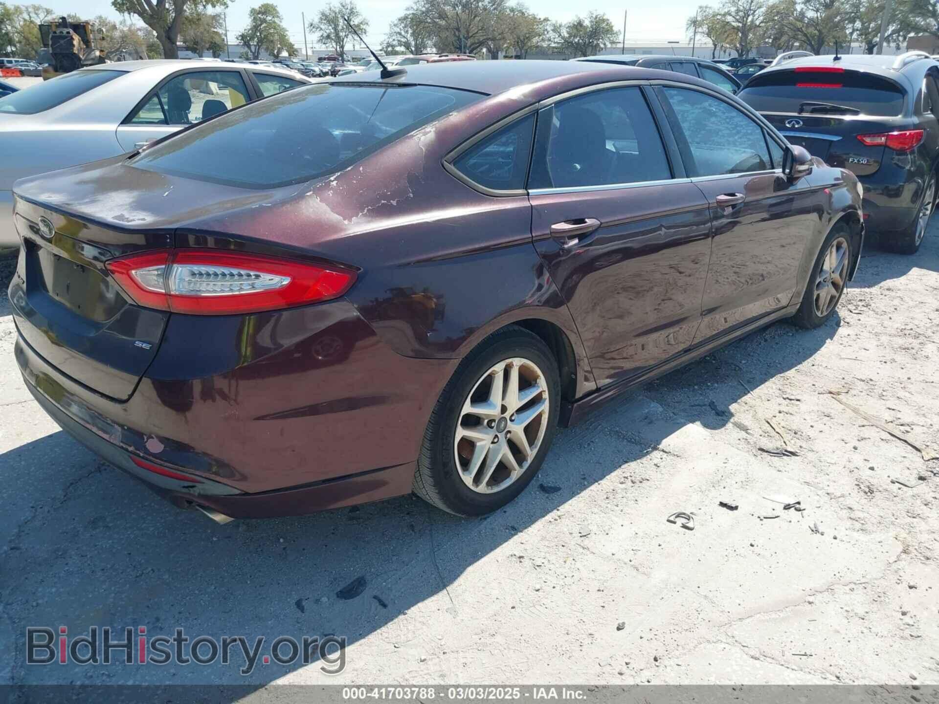 2013 FORD FUSION - VIN: 3FA6P0H75DR262034 - Фото 4