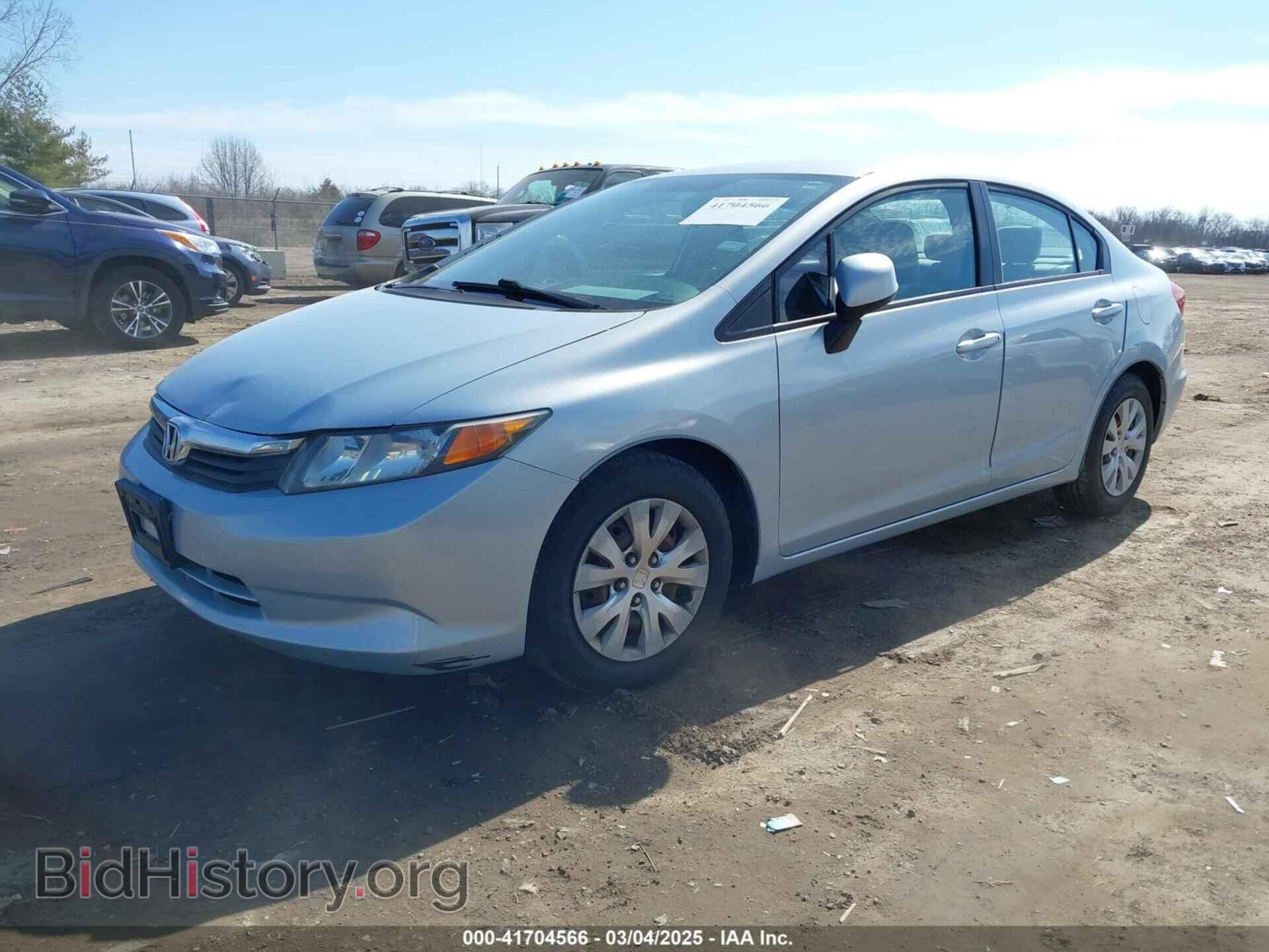 2012 HONDA CIVIC - VIN: 19XFB2F50CE028587 - Фото 2