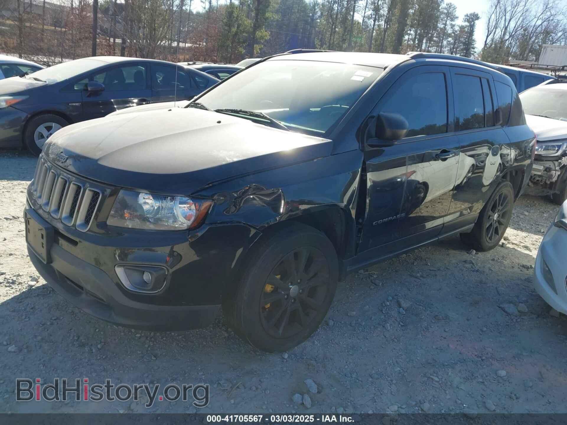 2017 JEEP COMPASS - VIN: 1C4NJDBBXHD167754 - Фото 2