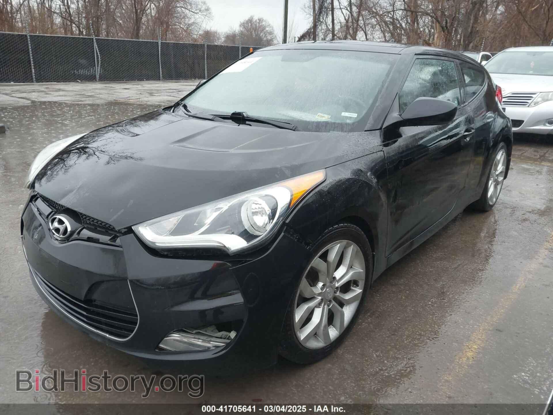 2015 HYUNDAI VELOSTER - VIN: KMHTC6AD2FU229849 - Фото 2