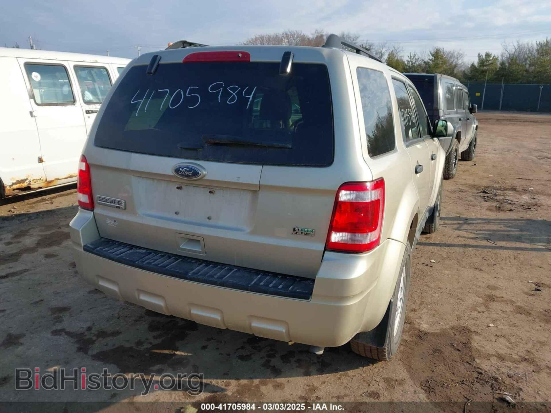2011 FORD ESCAPE - VIN: 1FMCU9DG3BKB20634 - Фото 4