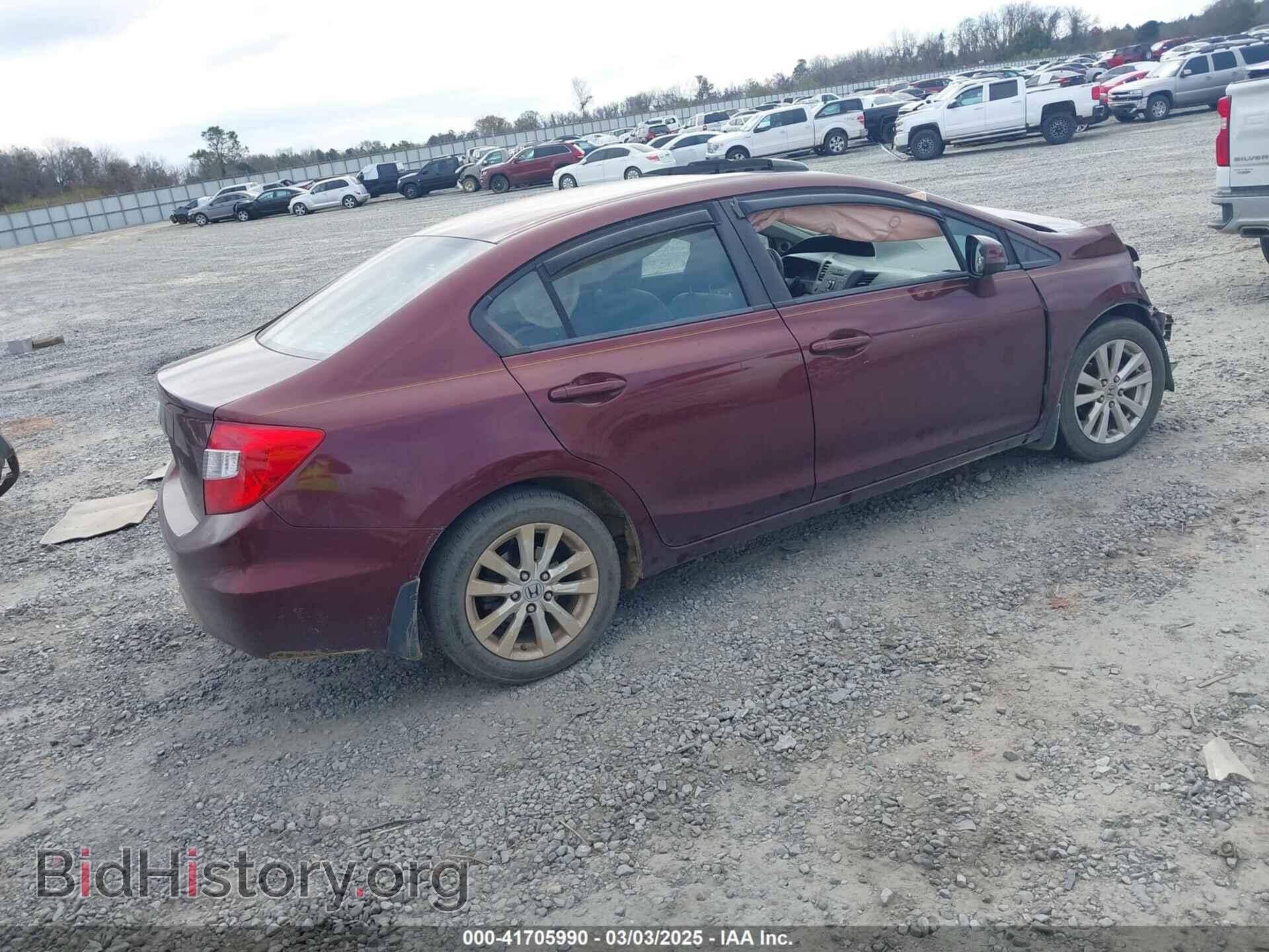 2012 HONDA CIVIC - VIN: 19XFB2F81CE055436 - Фото 4