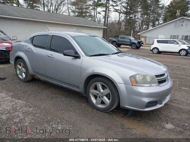 2014 Dodge AVENGER SE (VIN 1C3CDZAB6EN227245) — фото 1 из 17, IAAI, повреждение: задняя часть
