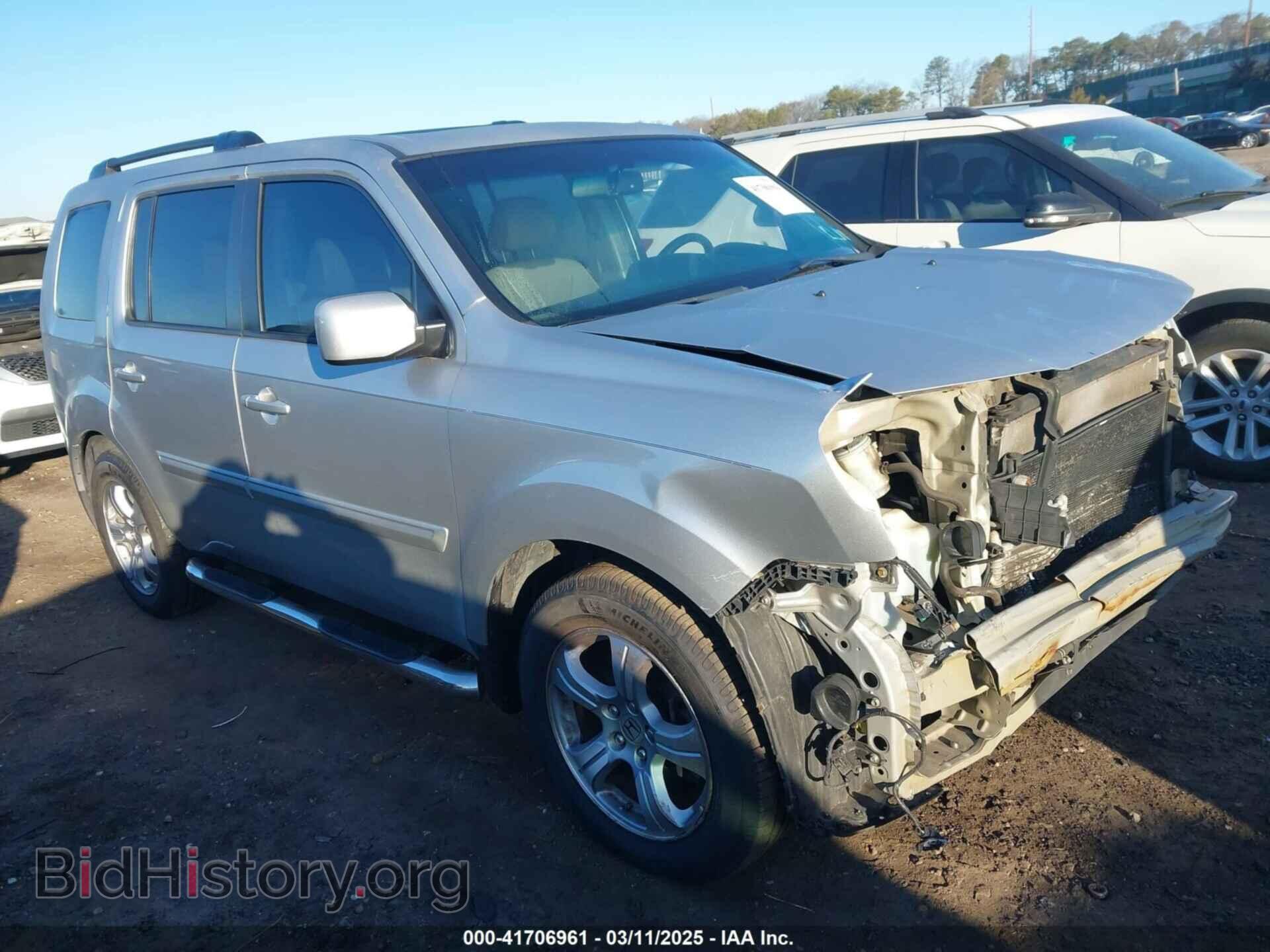 Фотография 5FNYF4H58DB043629 - HONDA PILOT 2013