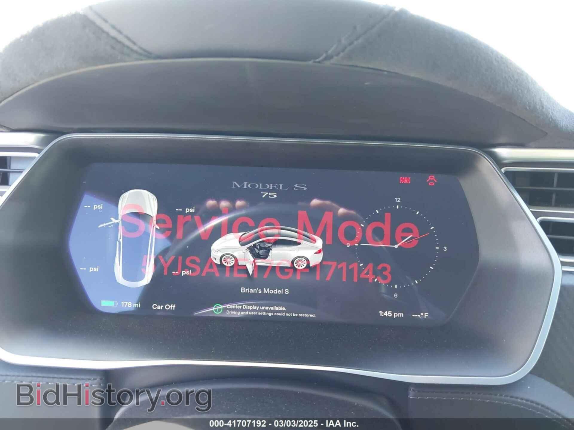 2016 TESLA MODEL S - VIN: 5YJSA1E17GF171143 - Фото 7
