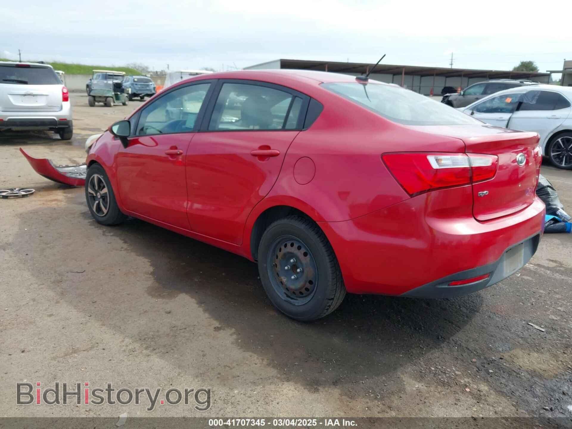 2012 KIA RIO - VIN: KNADM4A31C6074791 - Фото 3