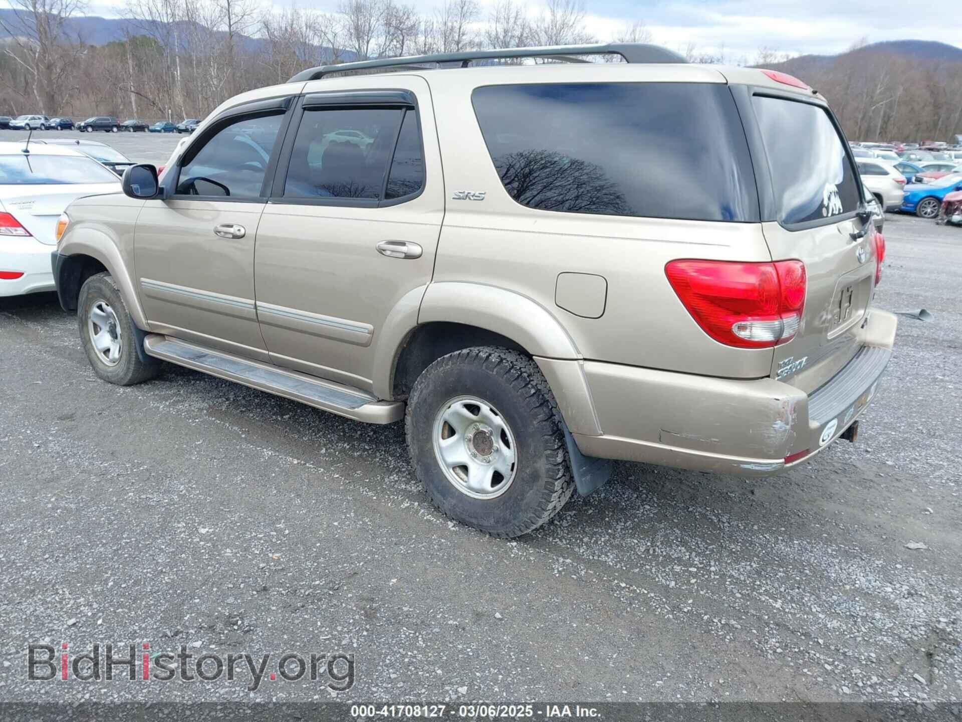 2007 TOYOTA SEQUOIA - VIN: 5TDBT44A67S285823 - Фото 3