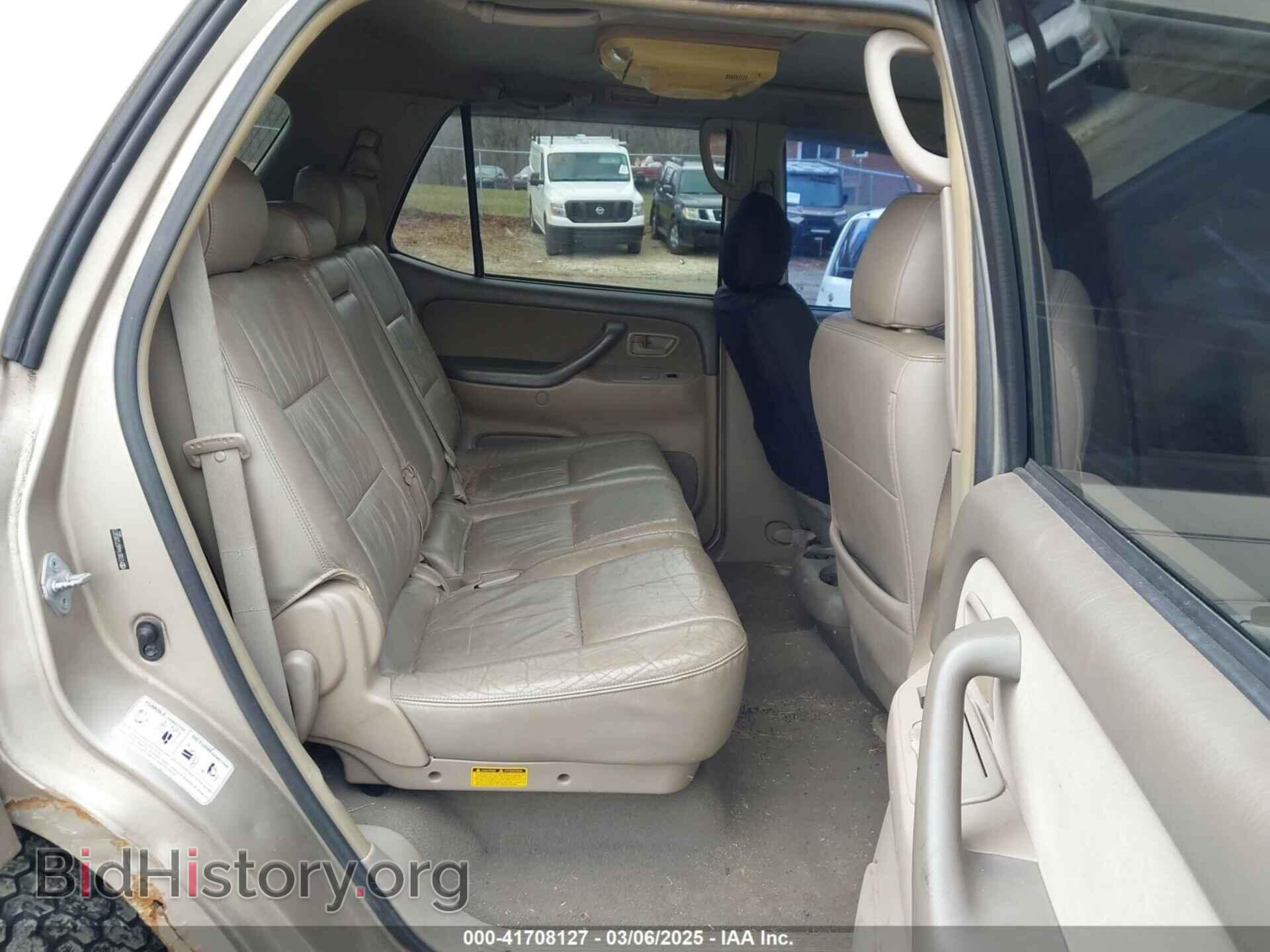 2007 TOYOTA SEQUOIA - VIN: 5TDBT44A67S285823 - Фото 8