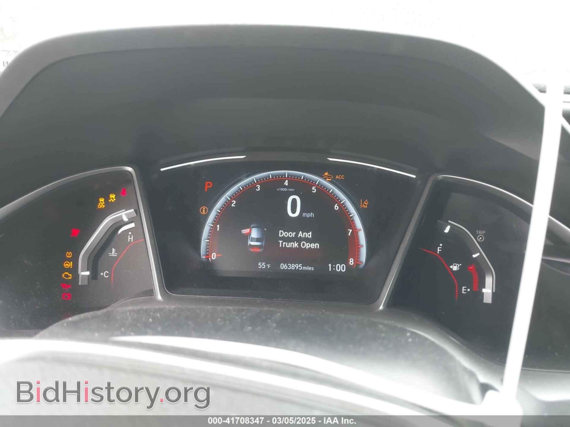 2019 HONDA CIVIC - VIN: 2HGFC2F85KH512587 - Фото 7