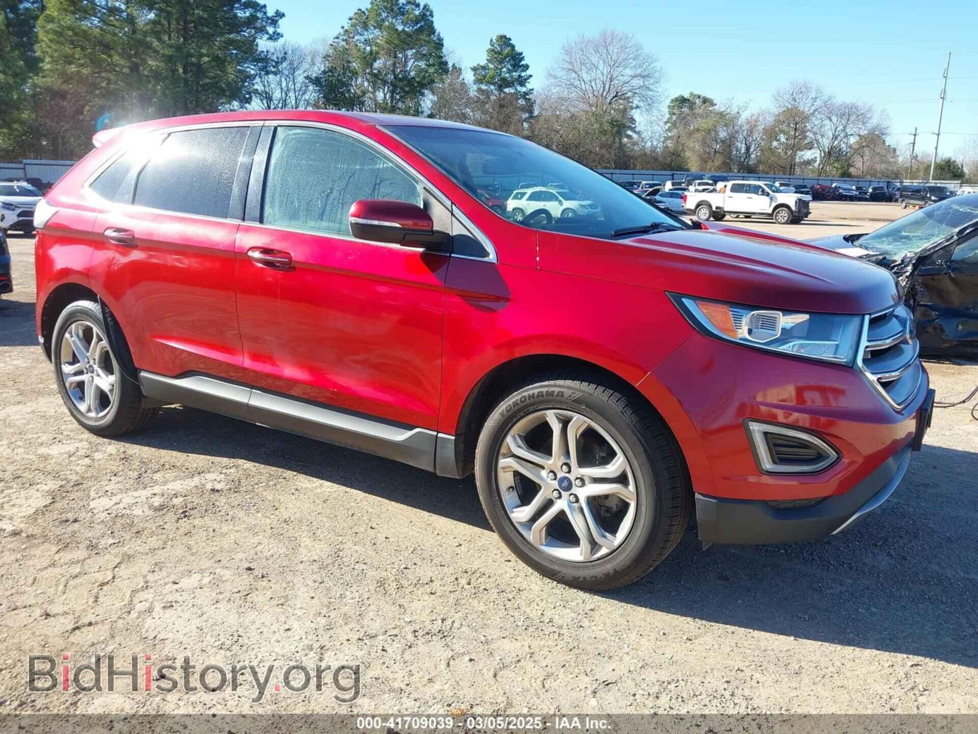 Фотография 2FMPK3K98HBB05784 - FORD EDGE 2017