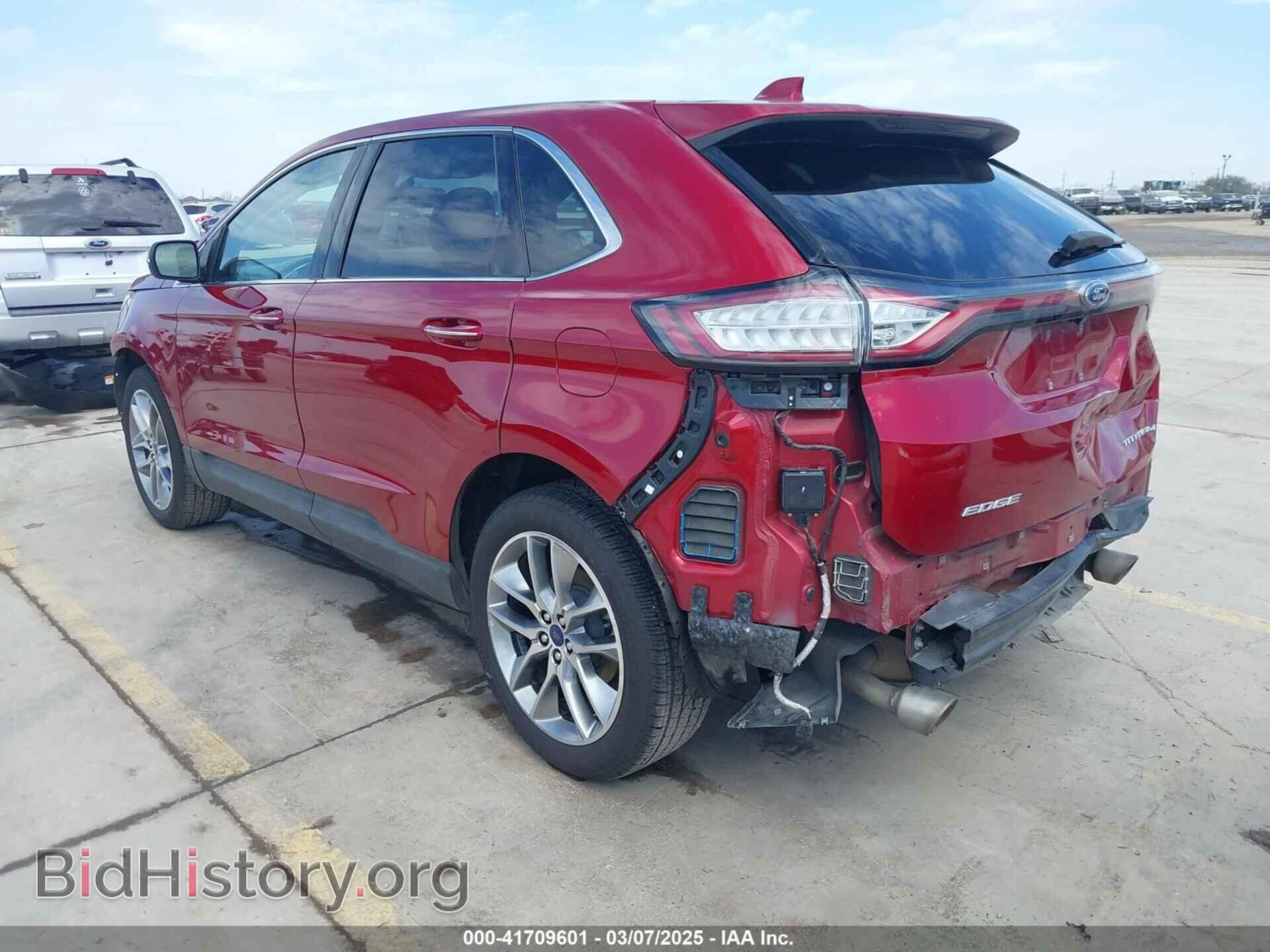 2016 FORD EDGE - VIN: 2FMPK3K8XGBC31067 - Фото 3