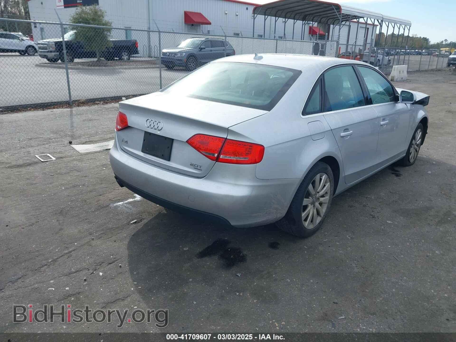 2012 AUDI A4 - VIN: WAUBFAFLXCN007072 - Фото 4