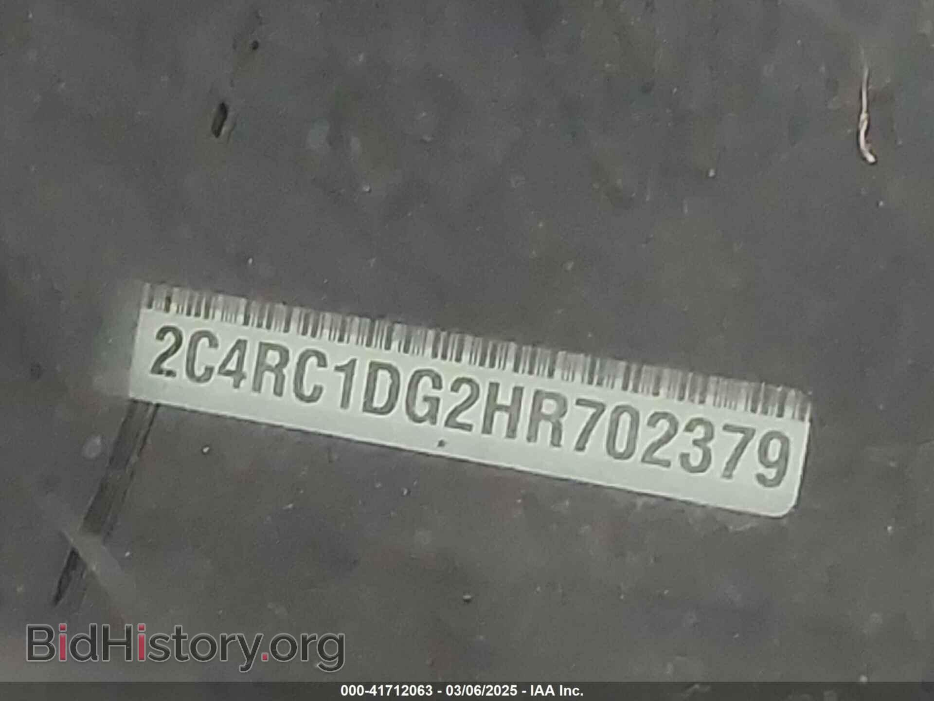 2017 CHRYSLER PACIFICA - VIN: 2C4RC1DG2HR702379 - Photo 9