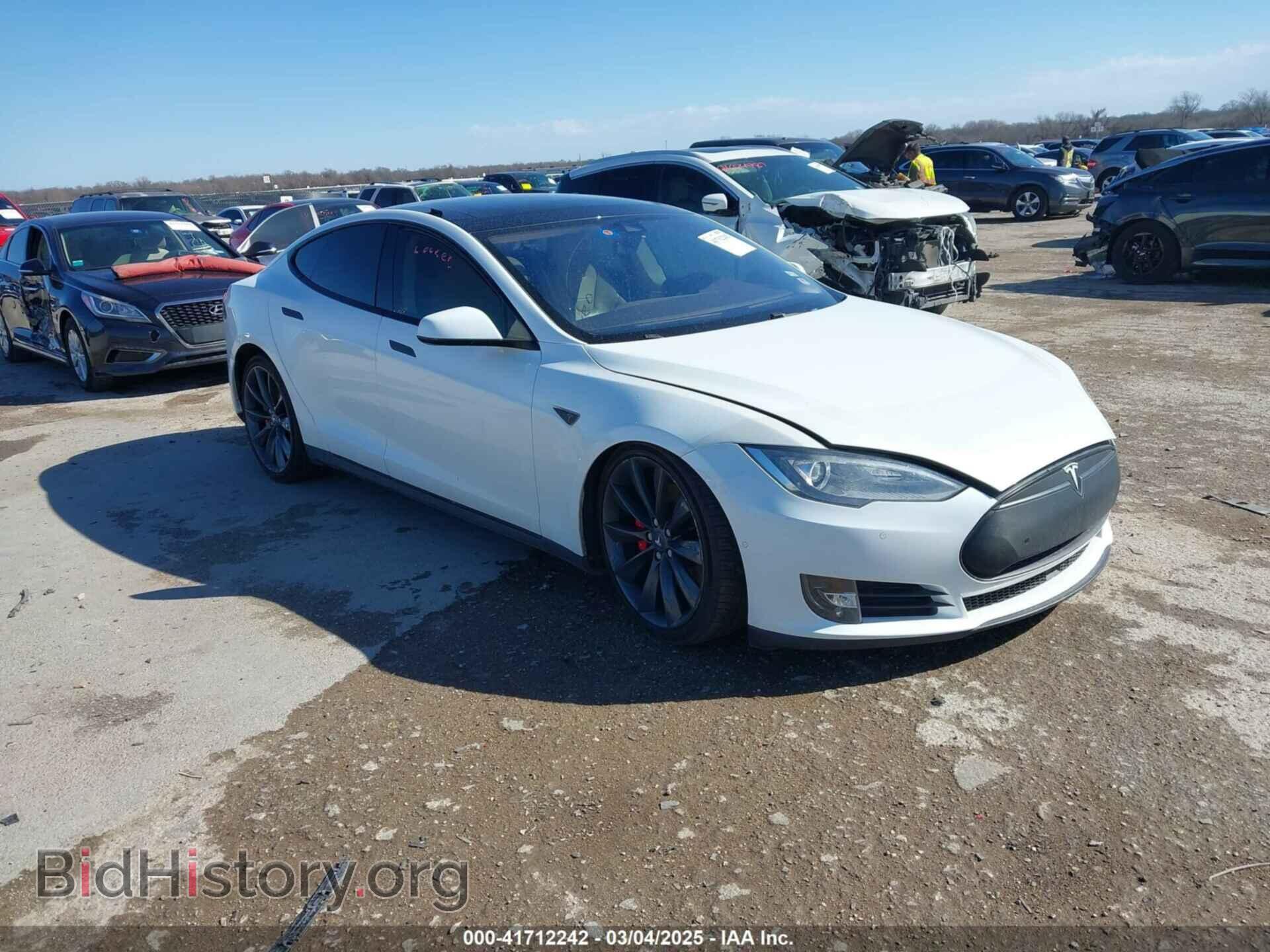 Photo 5YJSA1H48FF082038 - TESLA MODEL S 2015