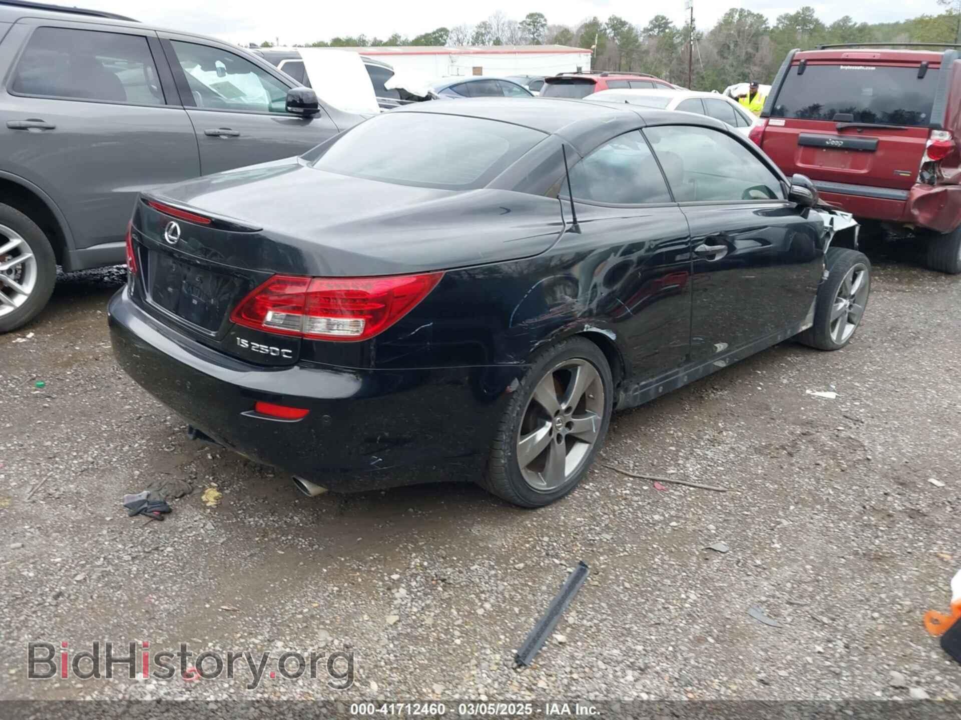 2011 LEXUS IS 250C - VIN: JTHFF2C26B2519416 - Фото 4