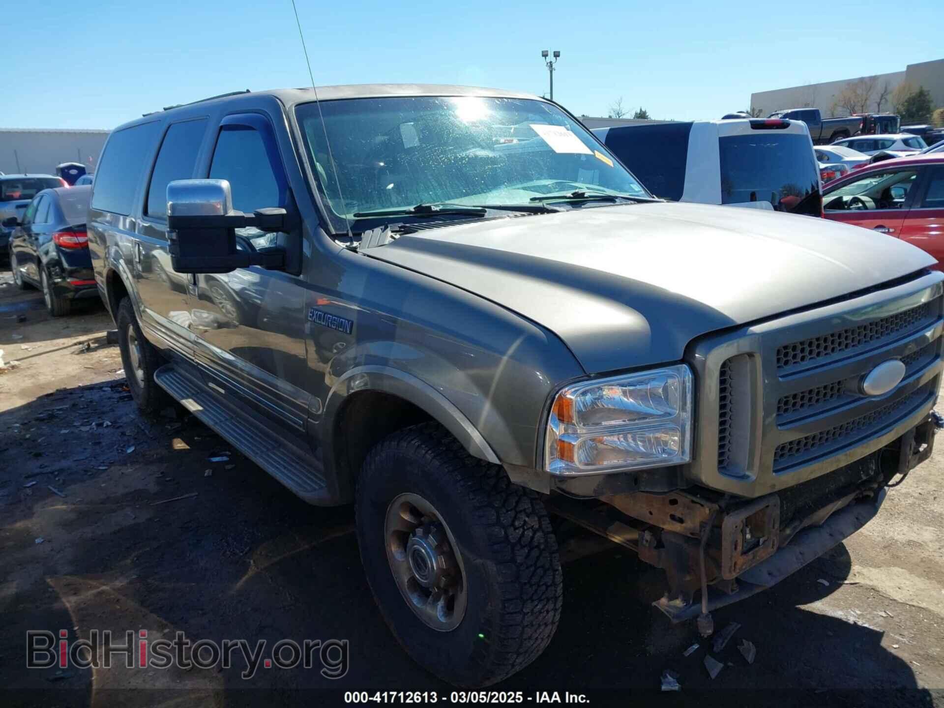 Photo 1FMSU43P25EB76602 - FORD EXCURSION 2005