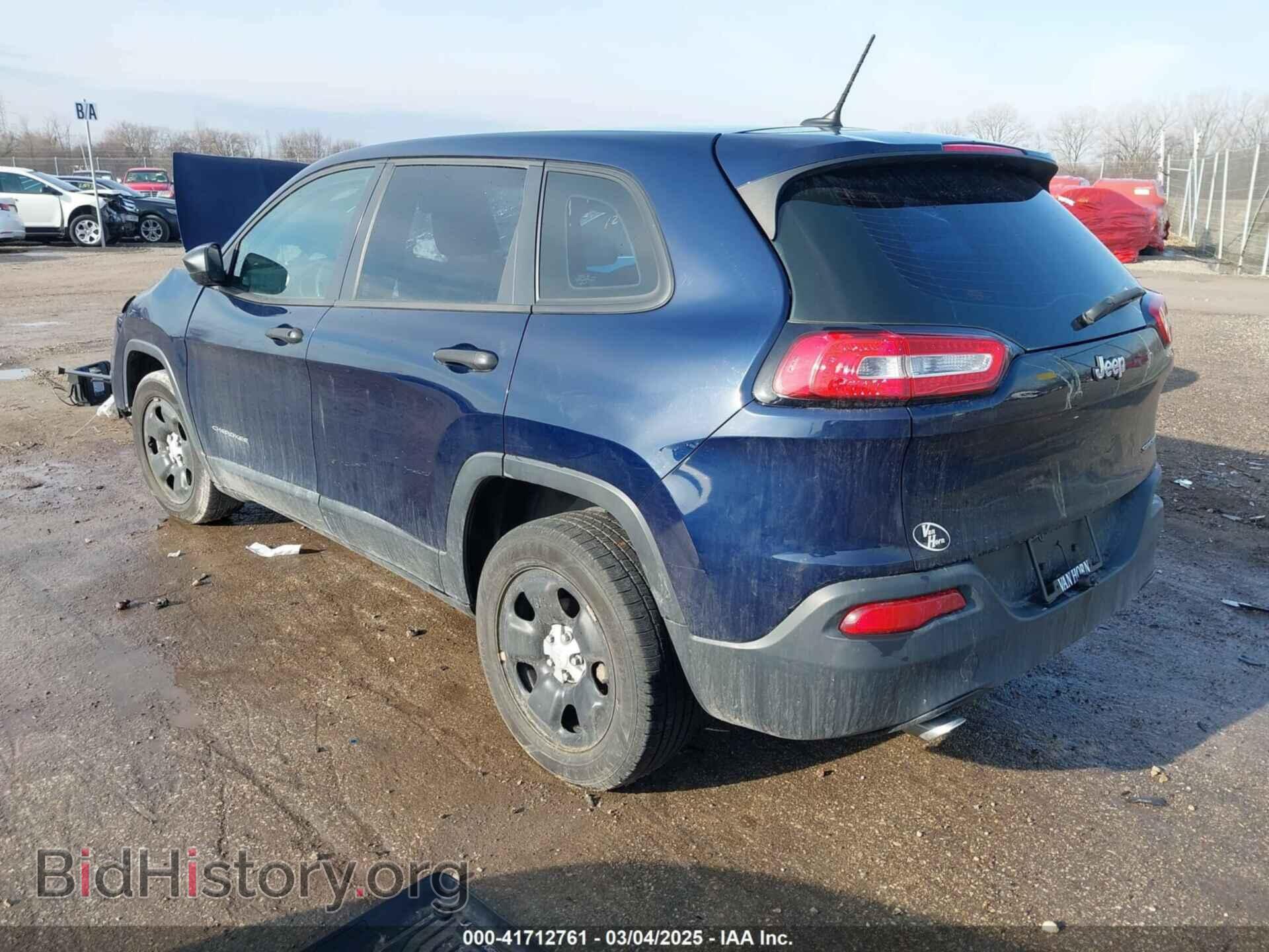 2014 JEEP CHEROKEE - VIN: 1C4PJLAB8EW212534 - Фото 3