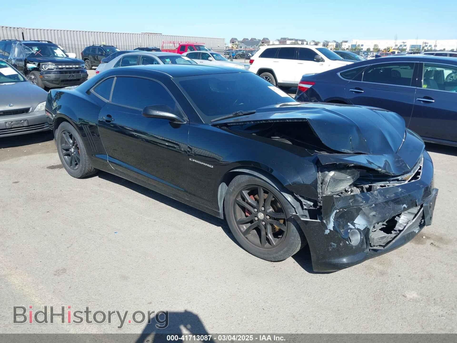 Photo 2G1FB1E38E9240951 - CHEVROLET CAMARO 2014