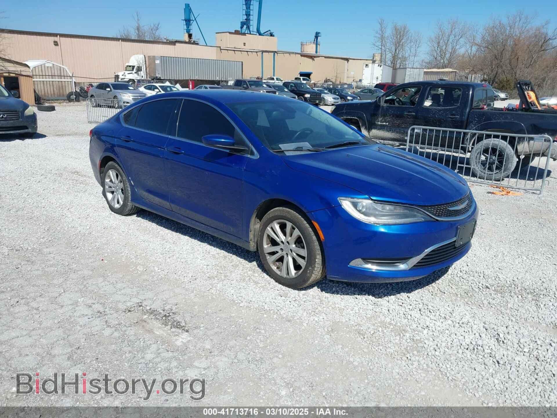 Фотография 1C3CCCAB4FN695704 - CHRYSLER 200 2015
