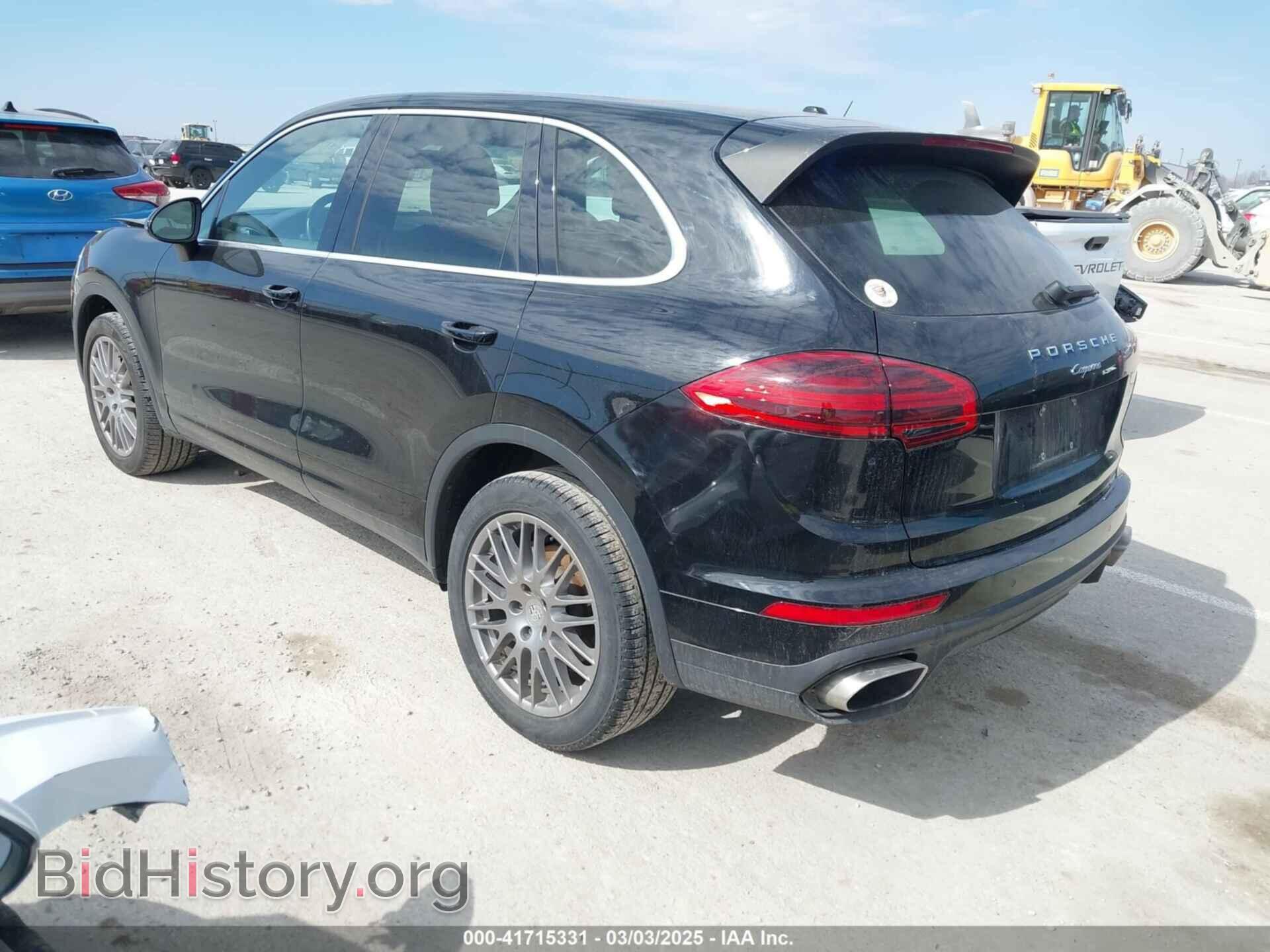 2016 PORSCHE CAYENNE - VIN: WP1AA2A25GKA15765 - Фото 3