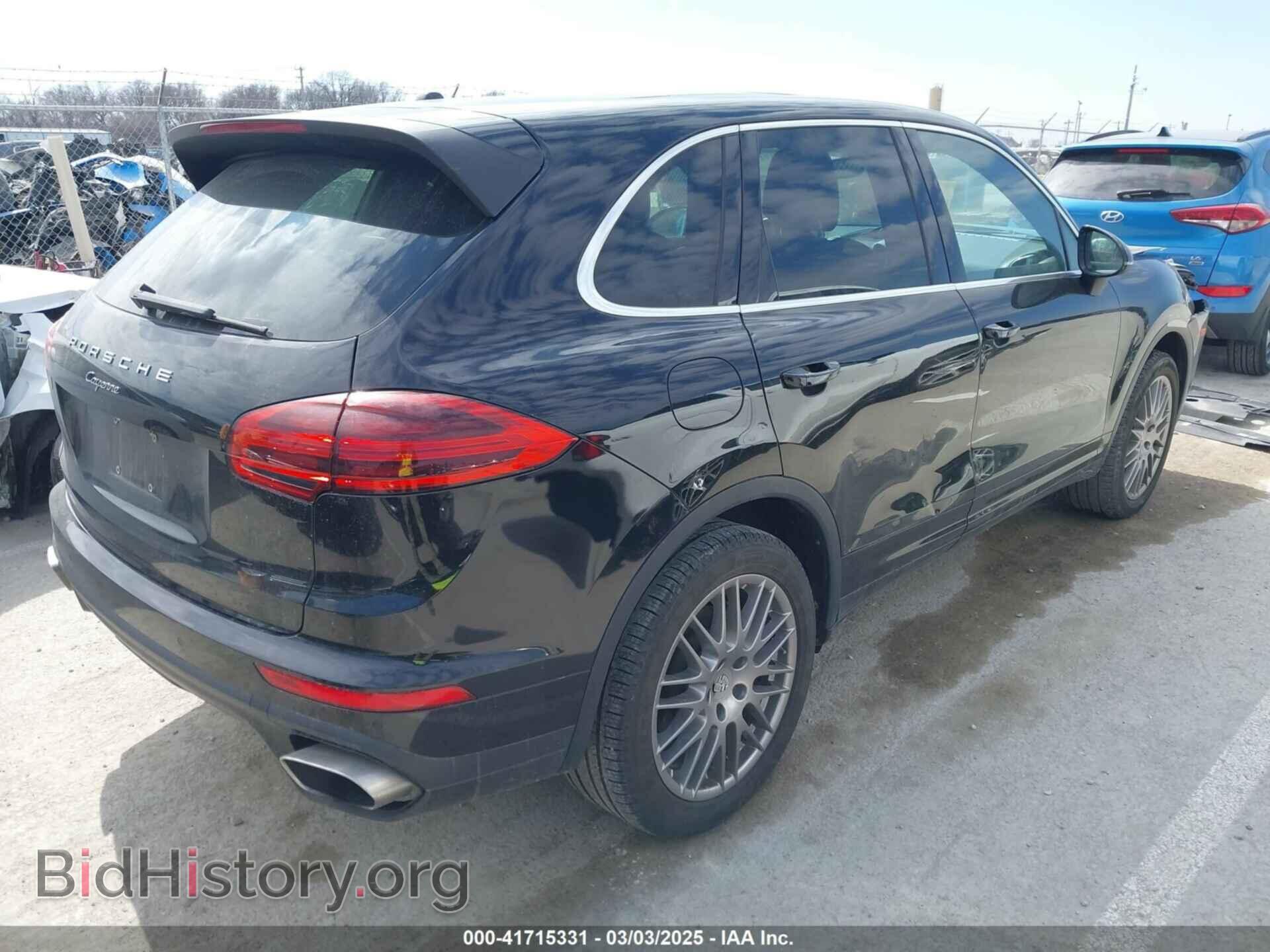 2016 PORSCHE CAYENNE - VIN: WP1AA2A25GKA15765 - Фото 4