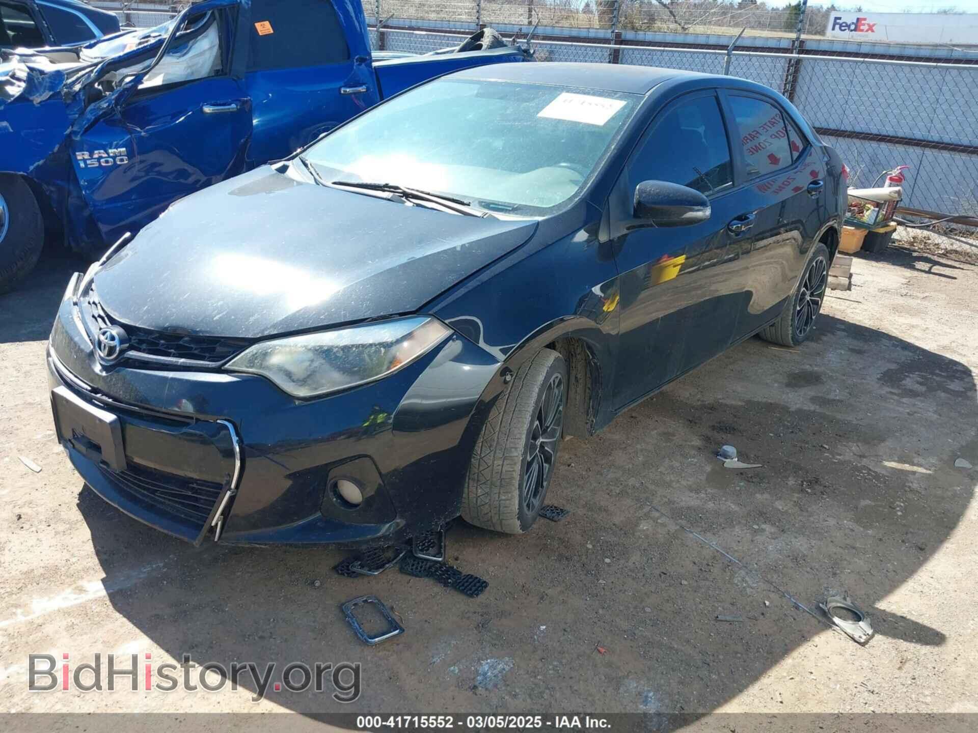 2016 TOYOTA COROLLA - VIN: 5YFBURHE8GP405055 - Фото 2