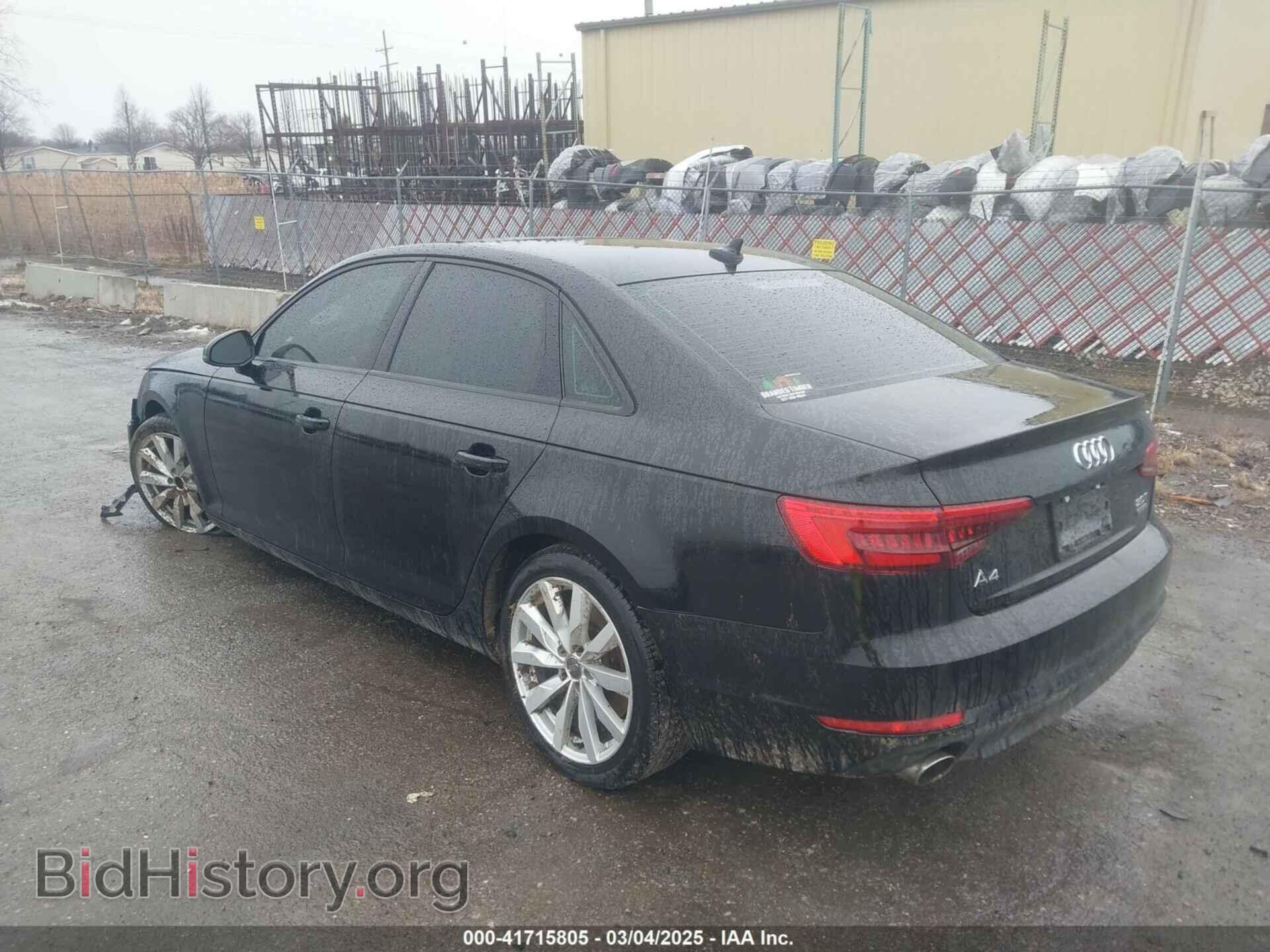2017 AUDI A4 - VIN: WAUANAF44HN008104 - Фото 3