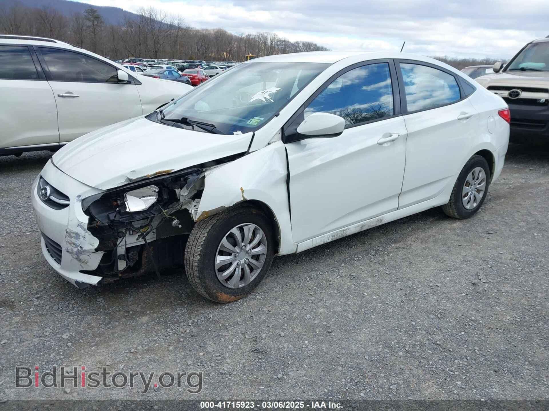 2016 HYUNDAI ACCENT - VIN: KMHCT4AE7GU978256 - Фото 2