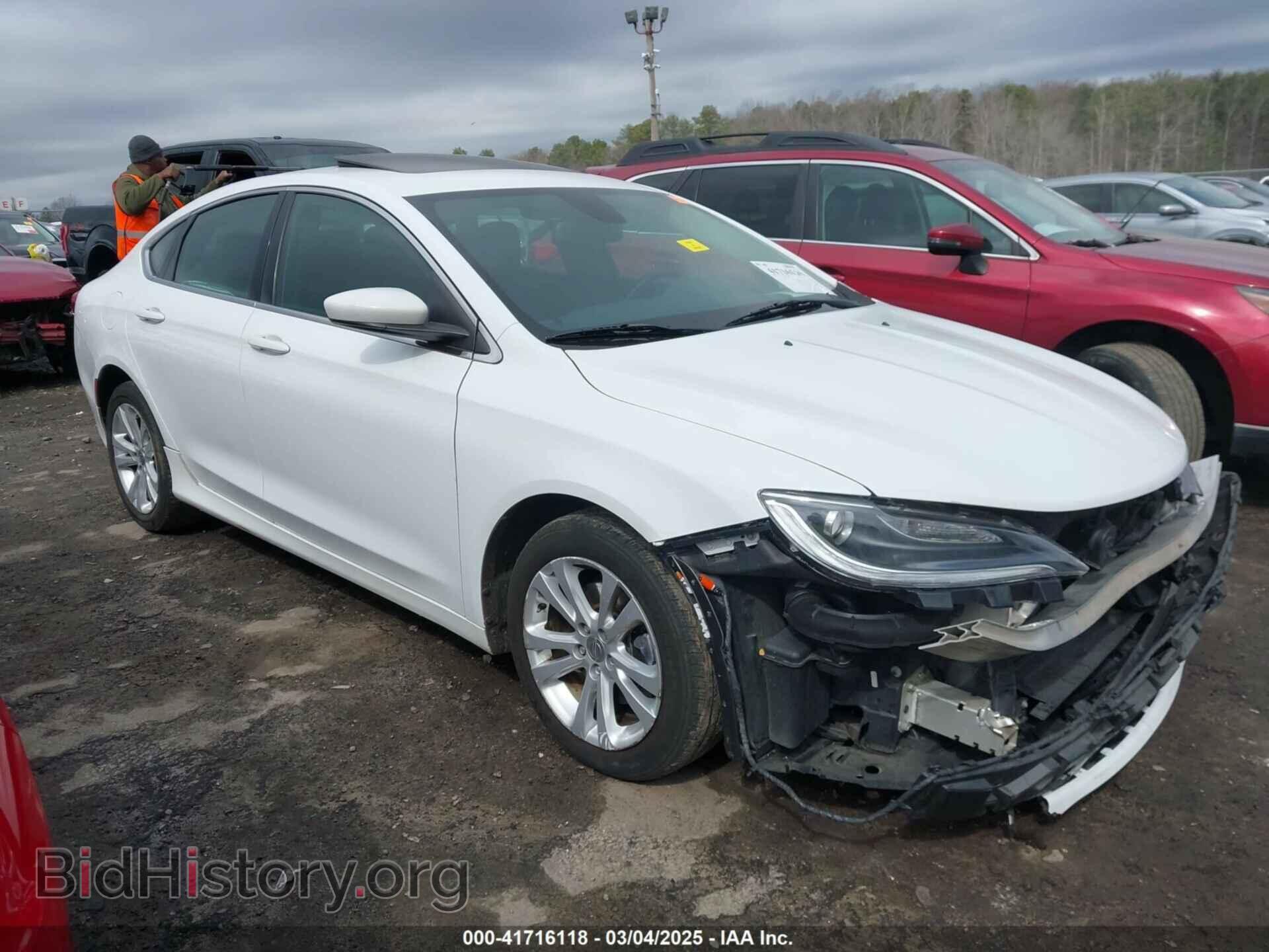 Фотография 1C3CCCAB8FN538497 - CHRYSLER 200 2015