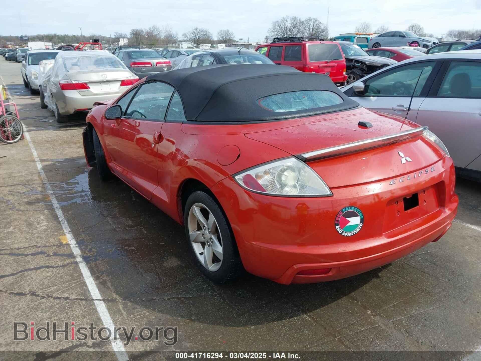 2009 MITSUBISHI ECLIPSE SPYDER - VIN: 4A3AL25F99E043527 - Фото 3