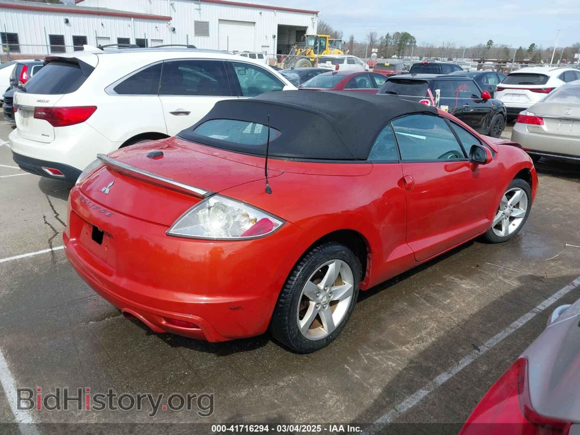 2009 MITSUBISHI ECLIPSE SPYDER - VIN: 4A3AL25F99E043527 - Фото 4
