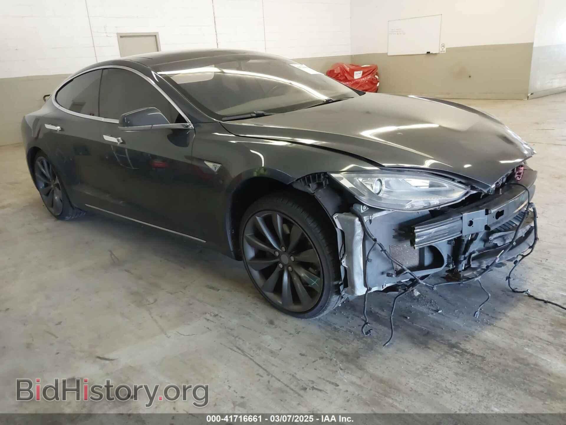 Photo 5YJSA1H13EFP49912 - TESLA MODEL S 2014