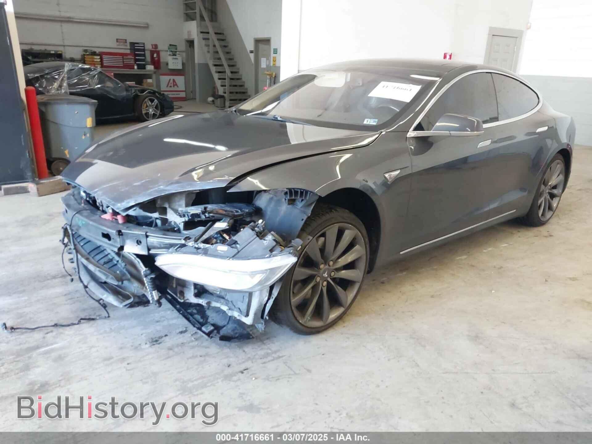2014 TESLA MODEL S - VIN: 5YJSA1H13EFP49912 - Фото 2