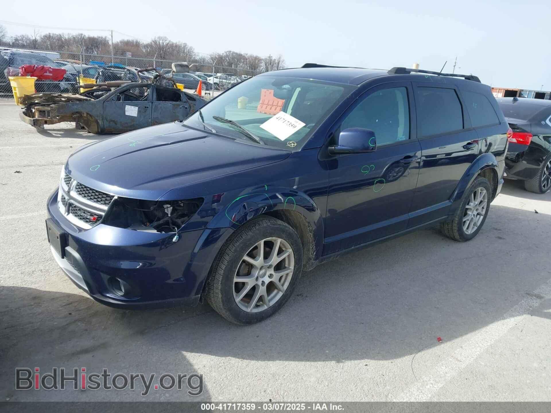 2017 DODGE JOURNEY - VIN: 3C4PDDBG6HT697189 - Фото 2