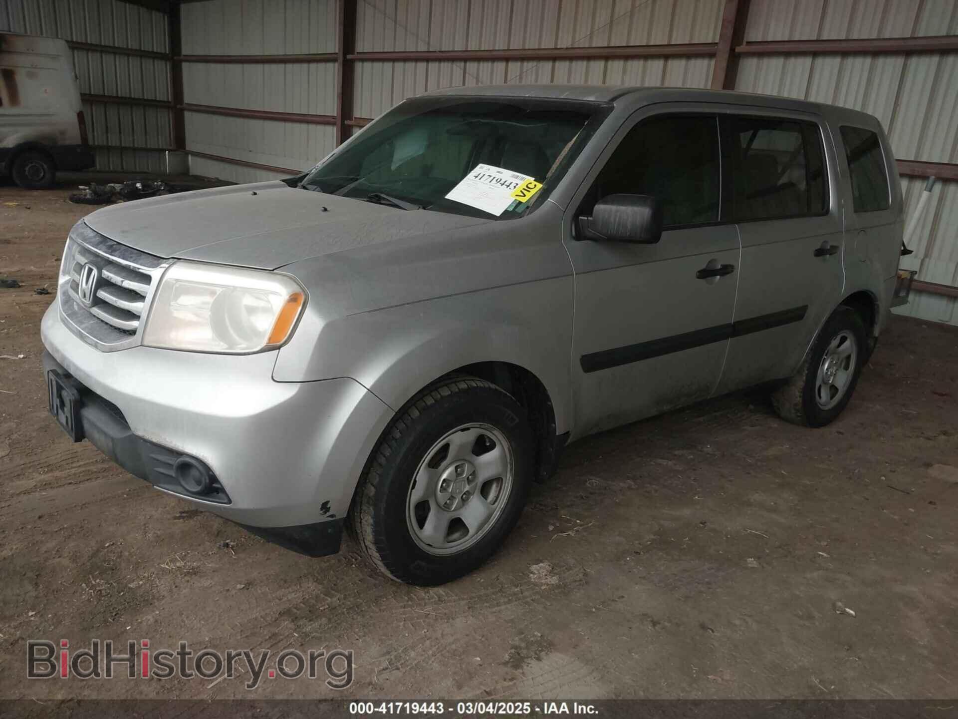 2014 HONDA PILOT - VIN: 5FNYF3H21EB012725 - Фото 2