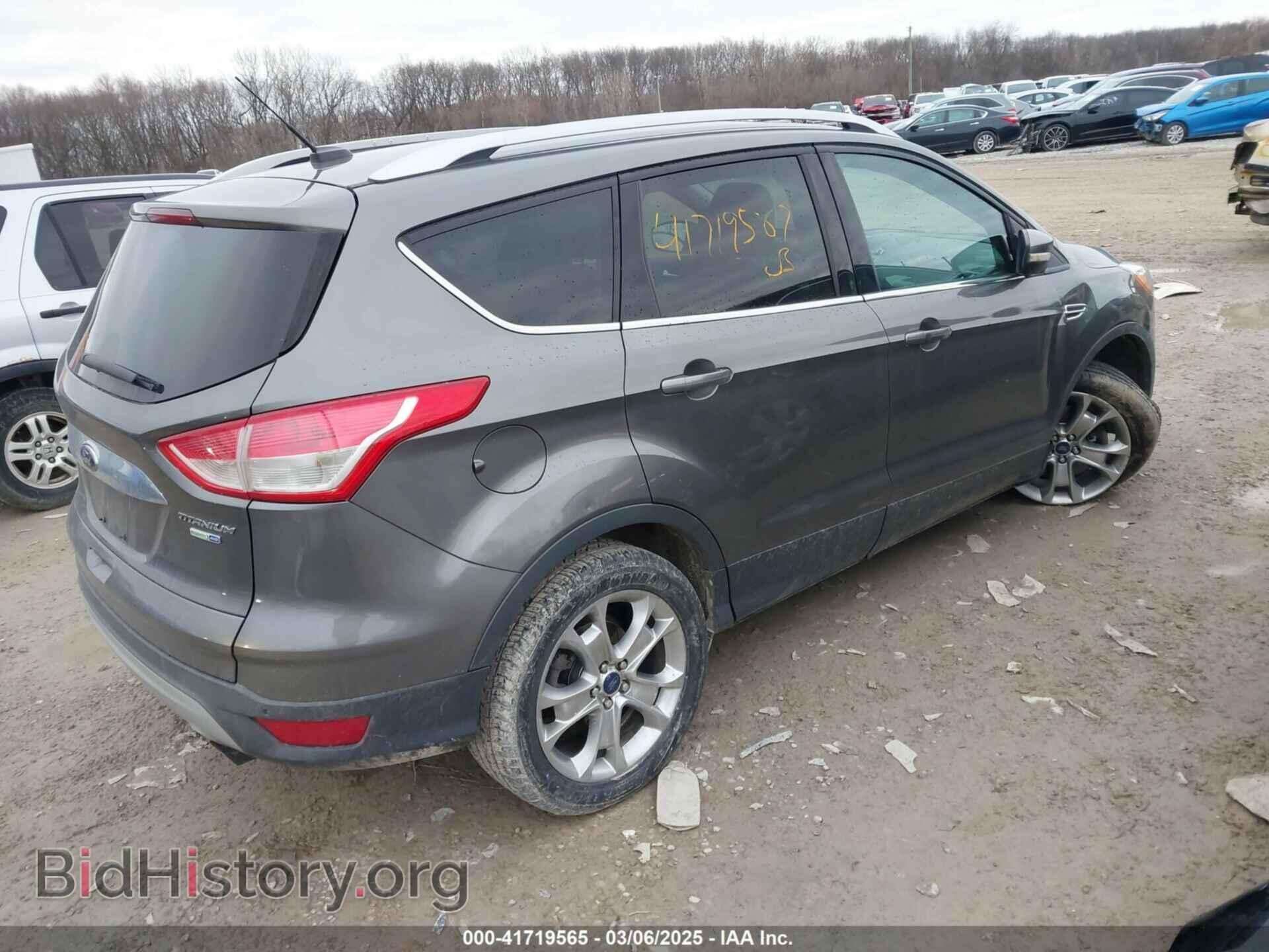 2014 FORD ESCAPE - VIN: 1FMCU9J91EUB70107 - Фото 4