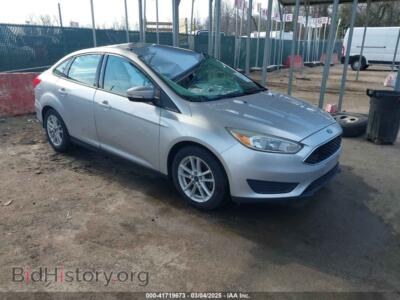 2015 Ford FOCUS SE, серебристый — VIN 1FADP3F21FL259052, IAAI