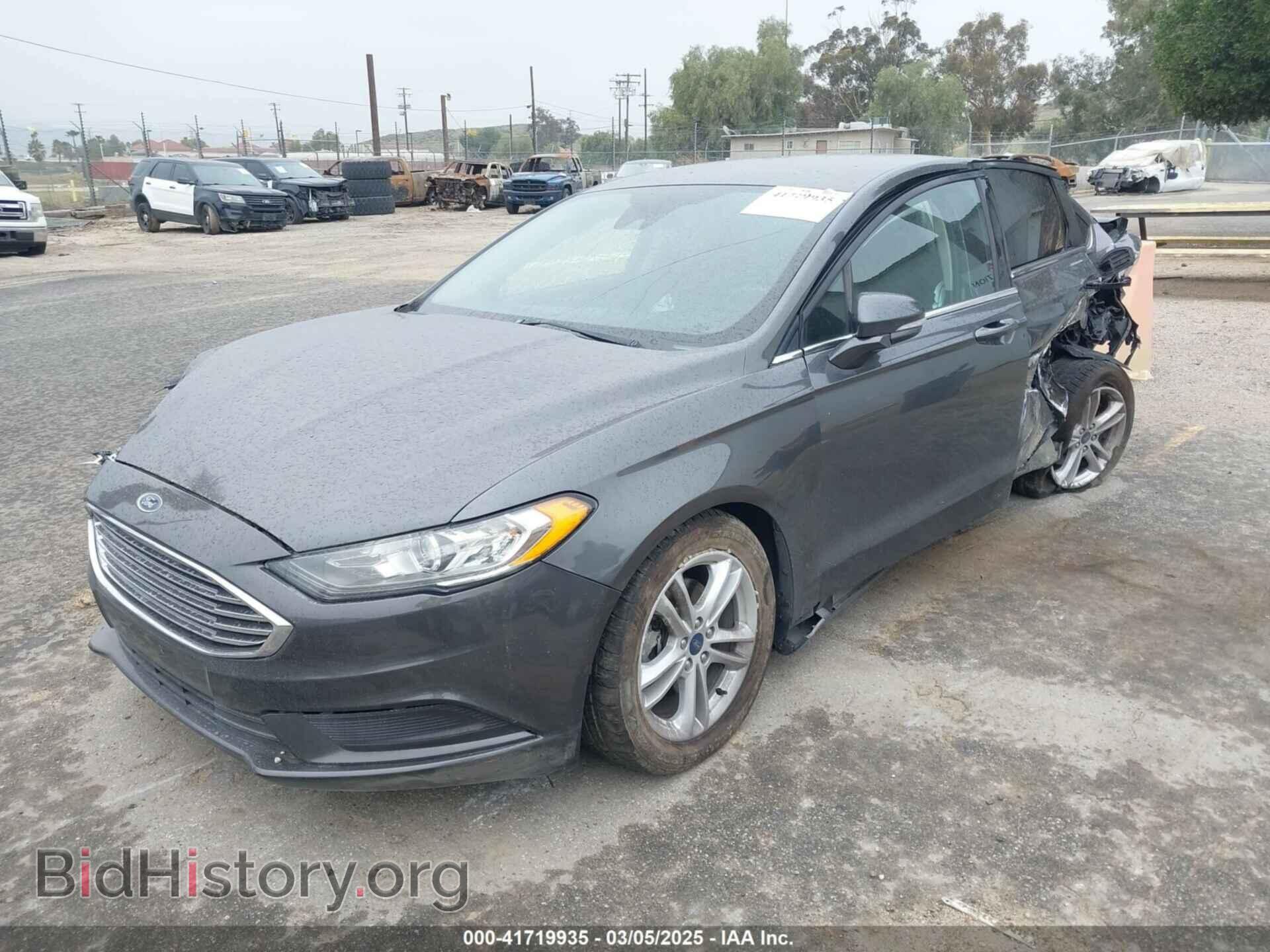 2018 FORD FUSION - VIN: 3FA6P0H78JR242565 - Фото 2