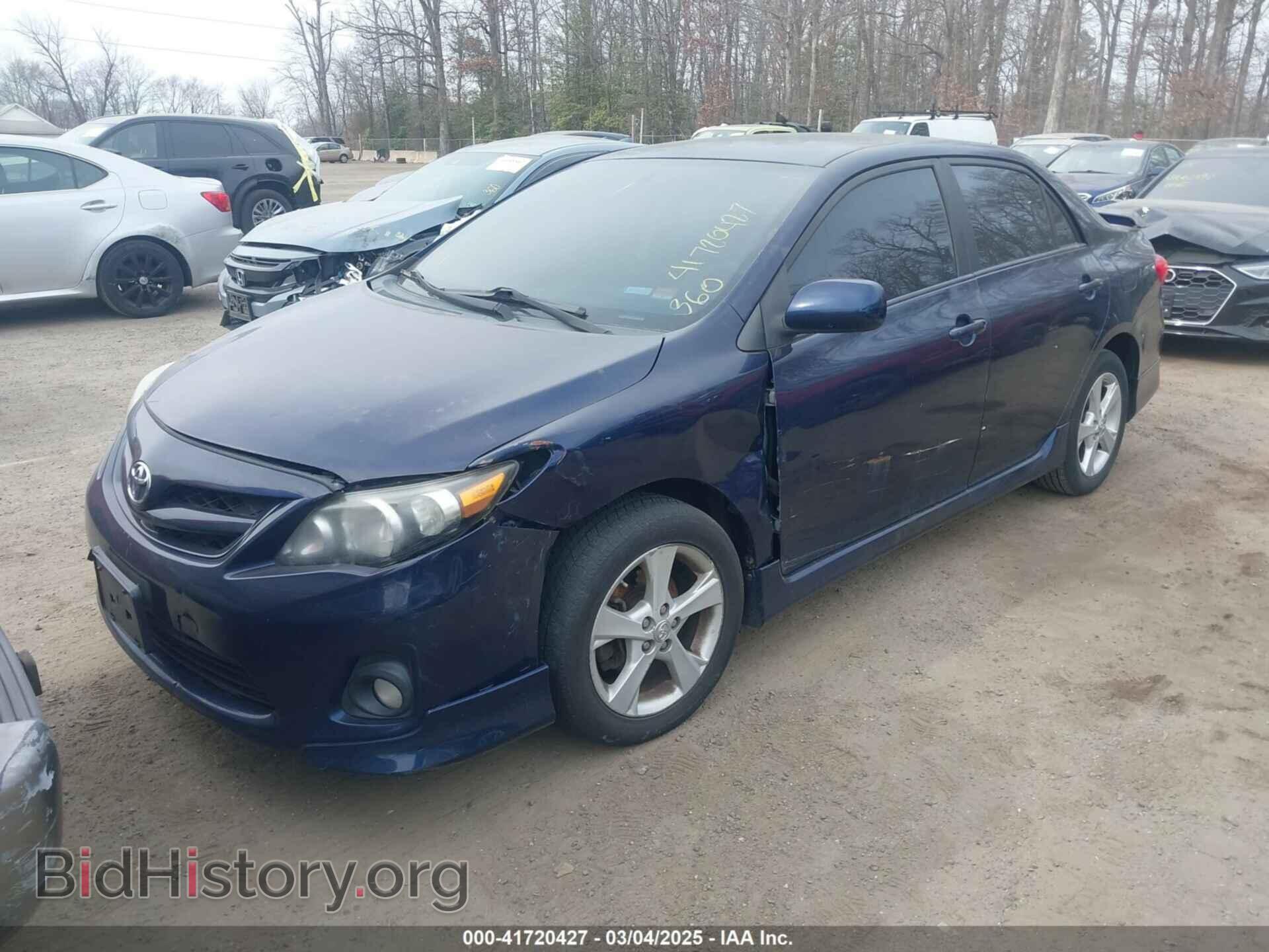 2011 TOYOTA COROLLA - VIN: 2T1BU4EE7BC693943 - Фото 2