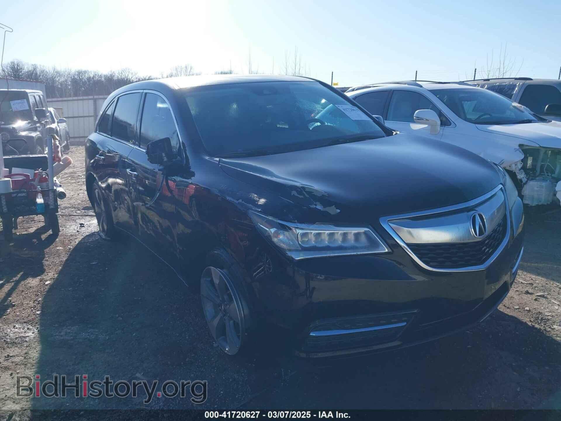 Фотография 5FRYD3H24GB007445 - ACURA MDX 2016