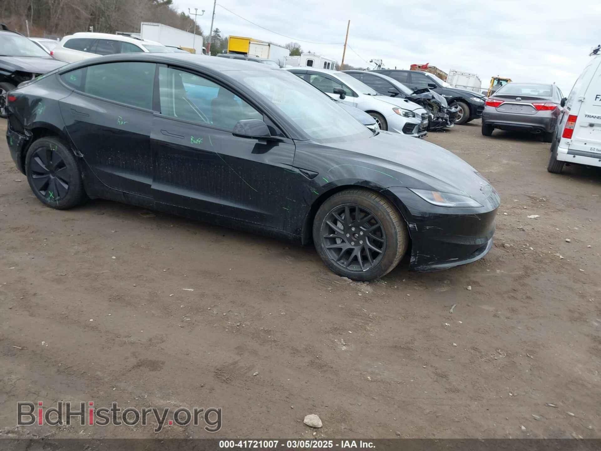 Photo 5YJ3E1EB2RF845235 - TESLA MODEL 3 2024