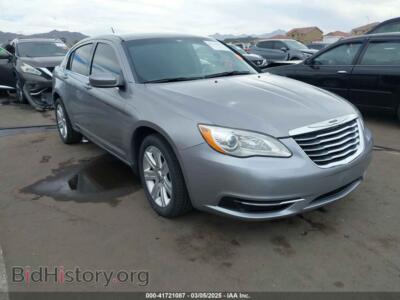2013 Chrysler 200 Touring, серый — VIN 1C3CCBBB9DN695638, IAAI