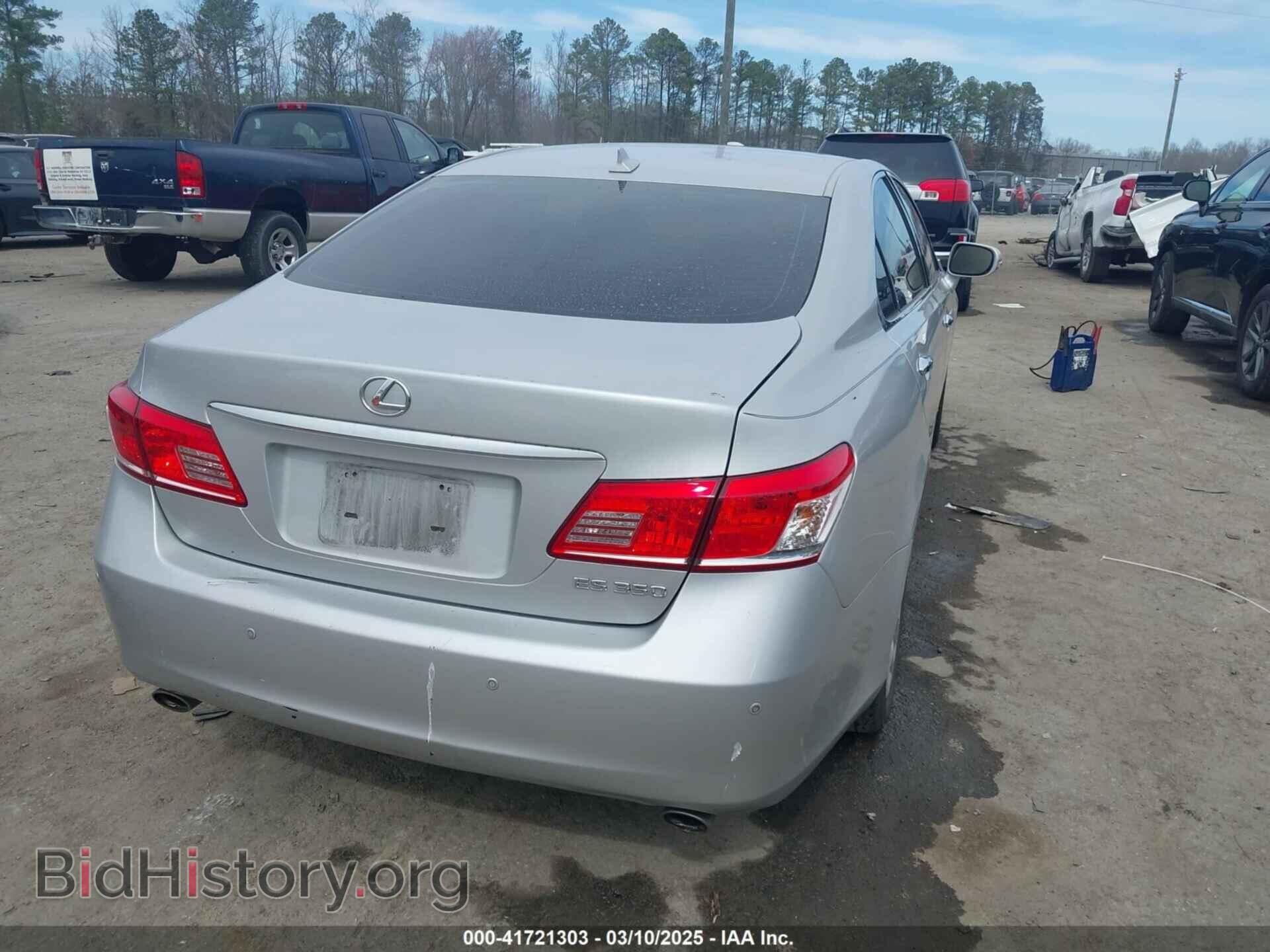 2011 LEXUS ES 350 - VIN: JTHBK1EG9B2457863 - Фото 4