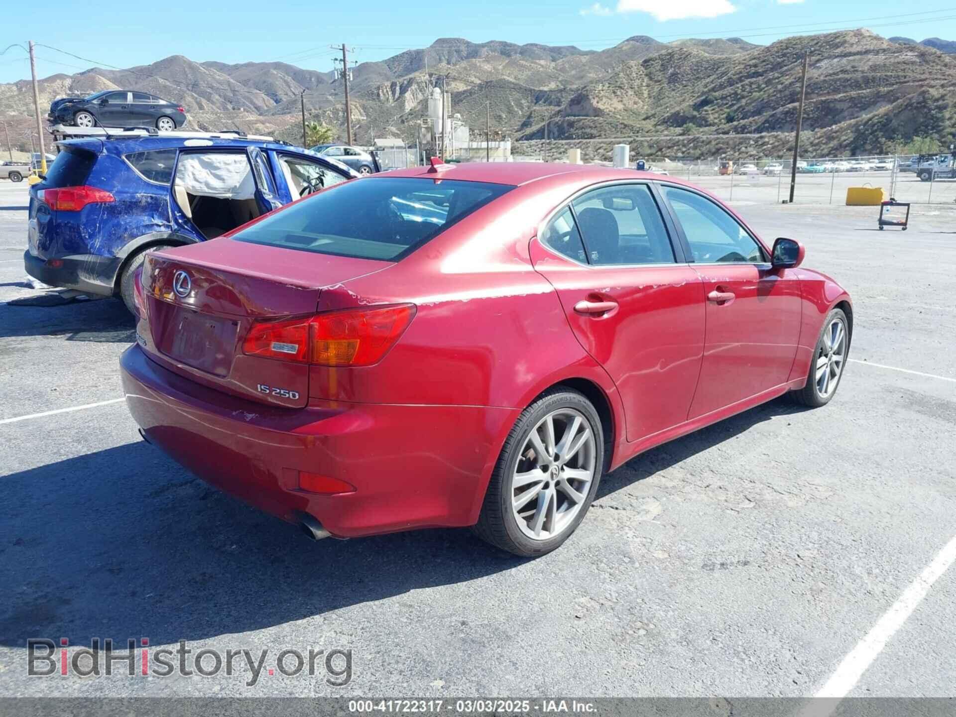 2008 LEXUS IS 250 - VIN: JTHBK262082059975 - Фото 4