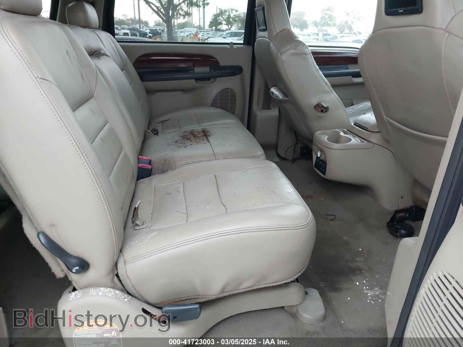 2005 FORD EXCURSION - VIN: 1FMSU43P55EC42639 - Фото 8