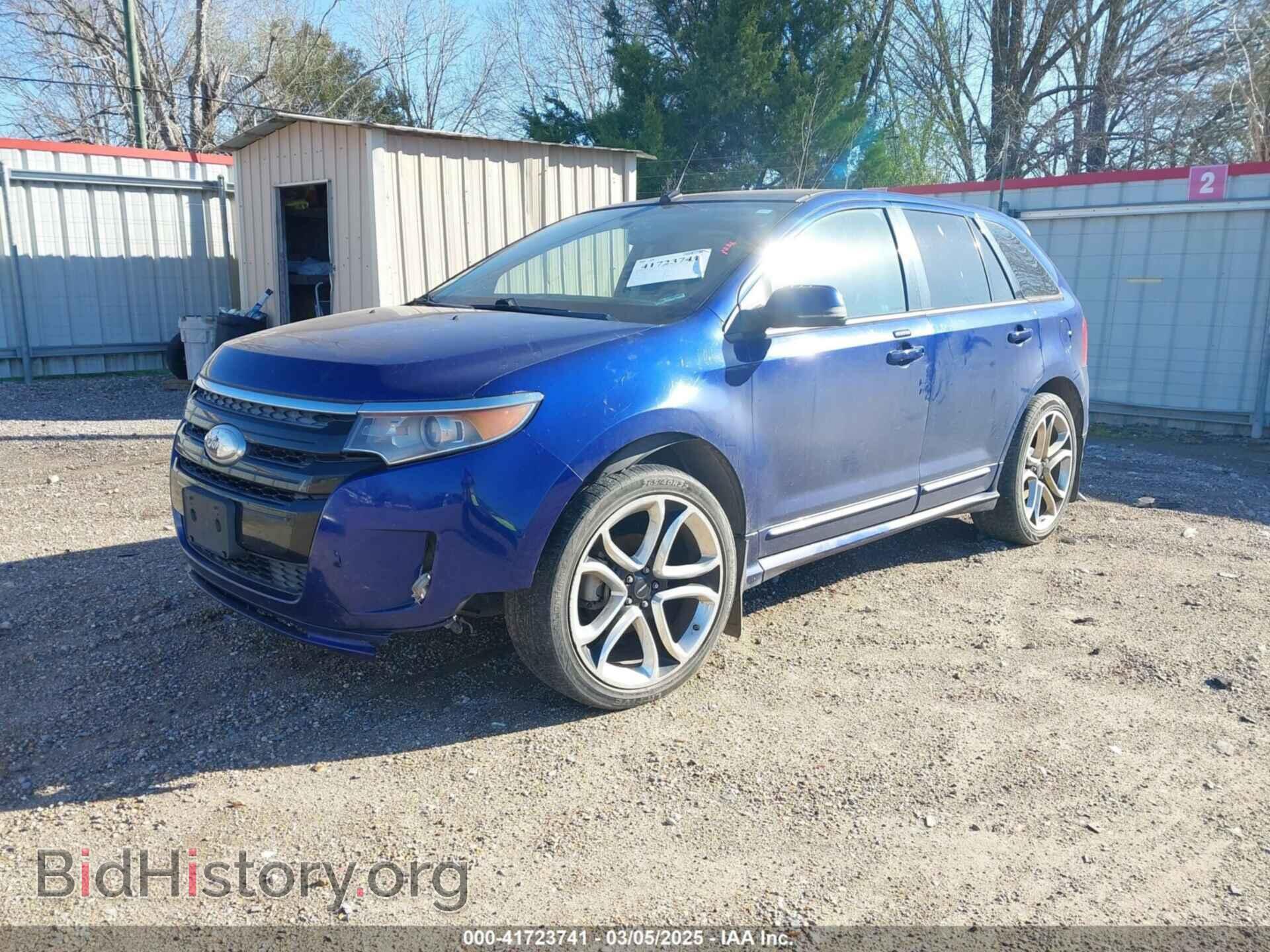 2013 FORD EDGE - VIN: 2FMDK4AK0DBA54465 - Фото 2