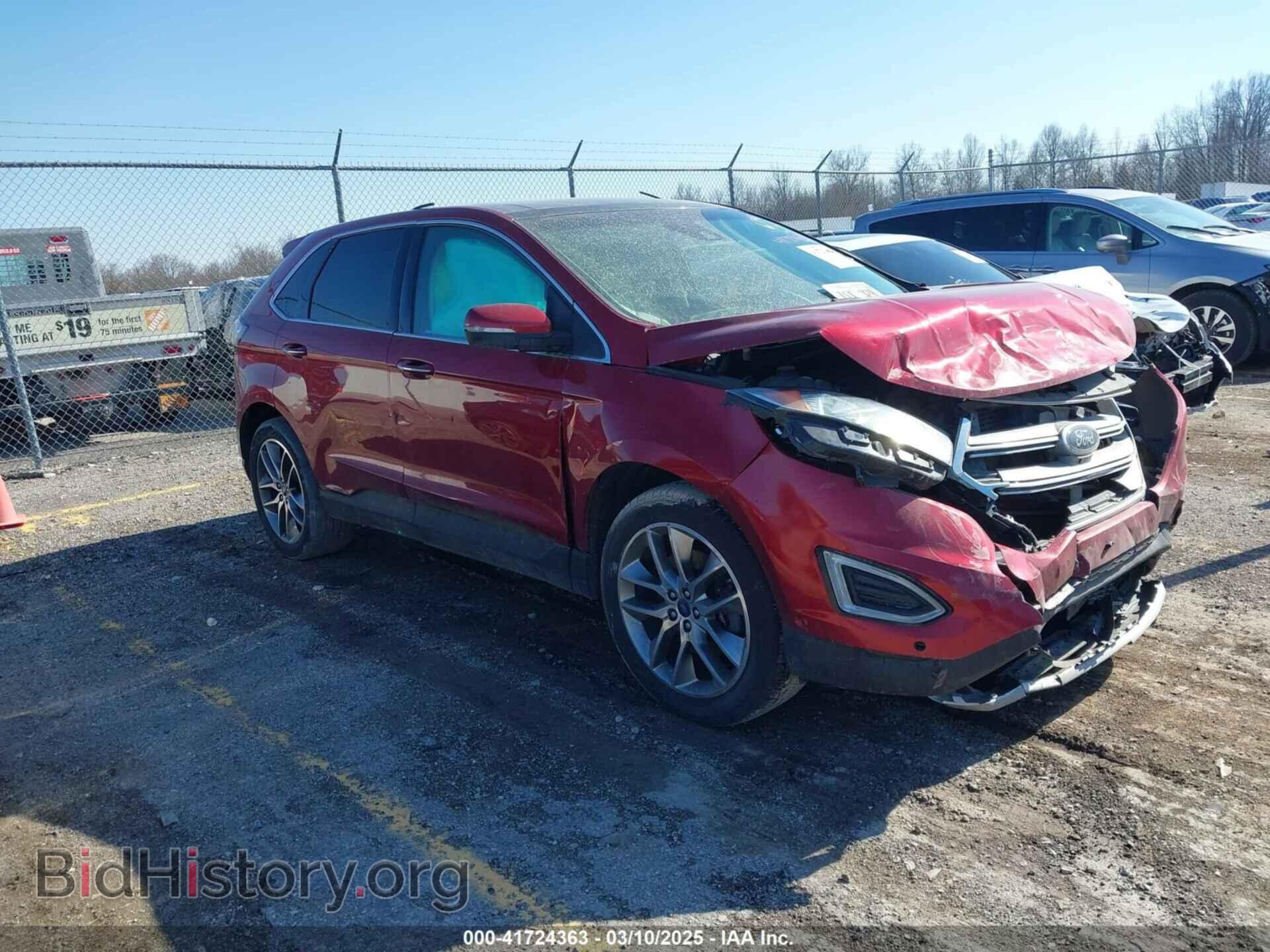 Photo 2FMPK3K80FBC16740 - FORD EDGE 2015