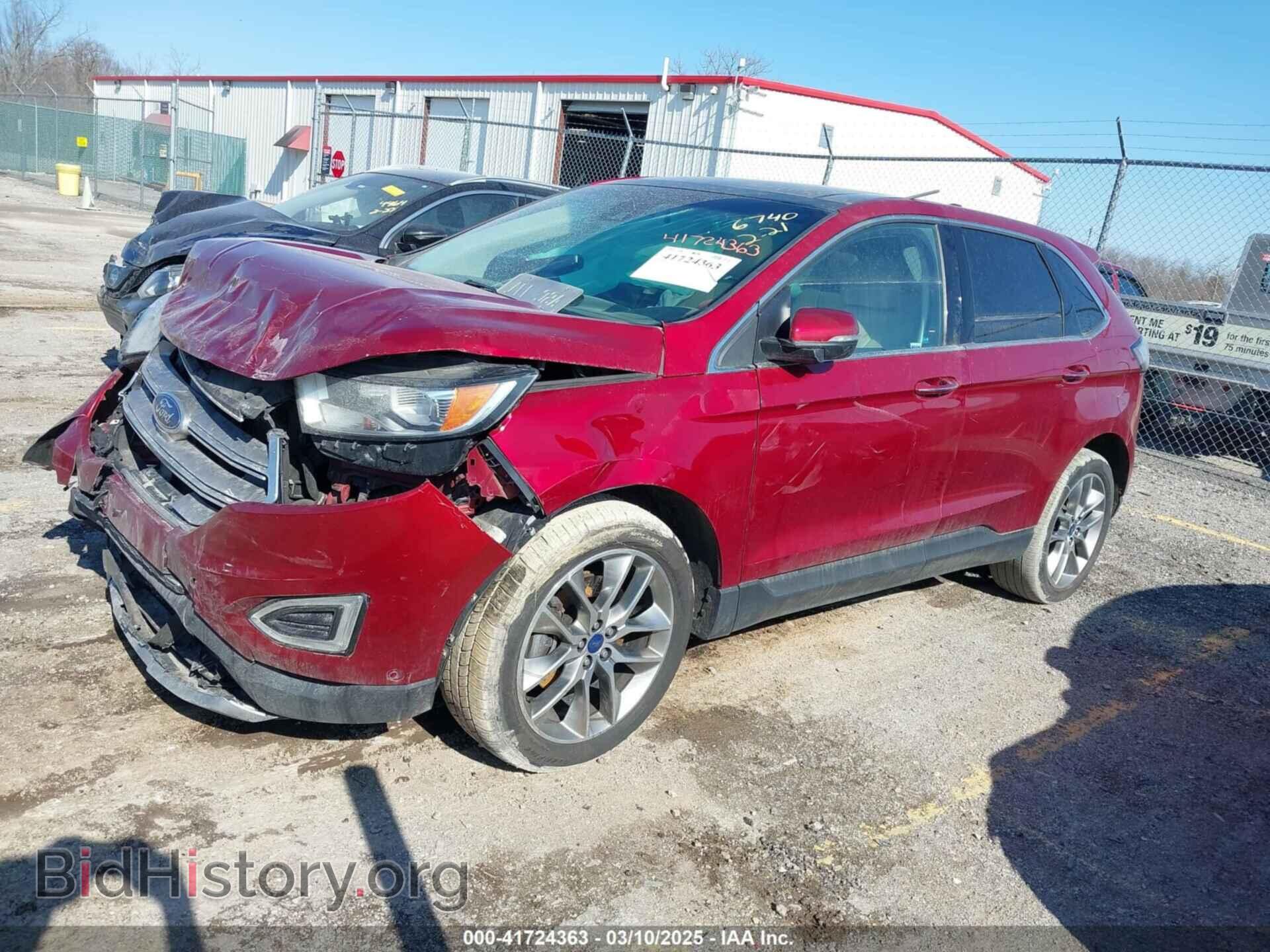 2015 FORD EDGE - VIN: 2FMPK3K80FBC16740 - Photo 2