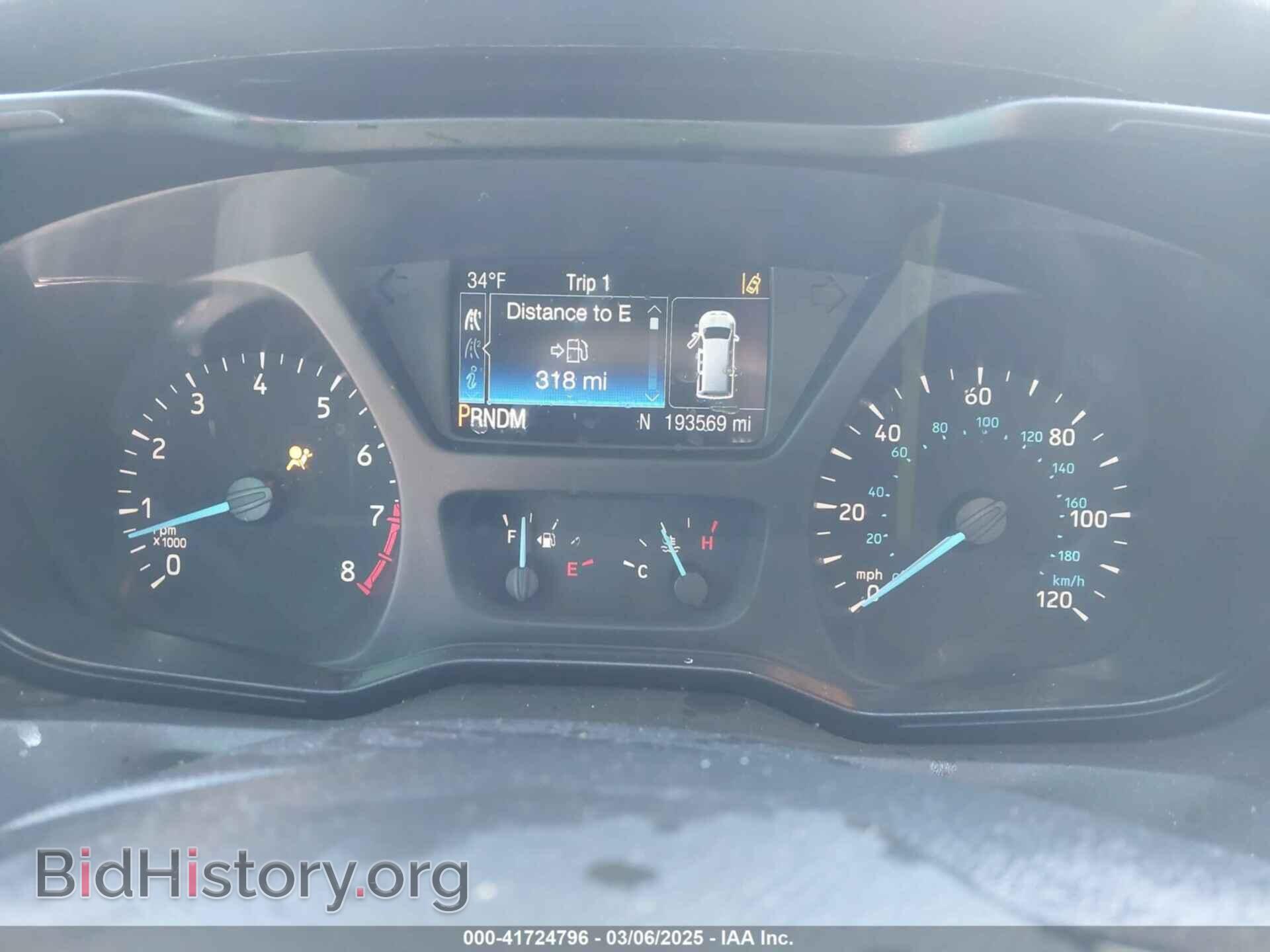 2019 FORD TRANSIT-250 - VIN: 1FTYR2CM6KKB24493 - Фото 7